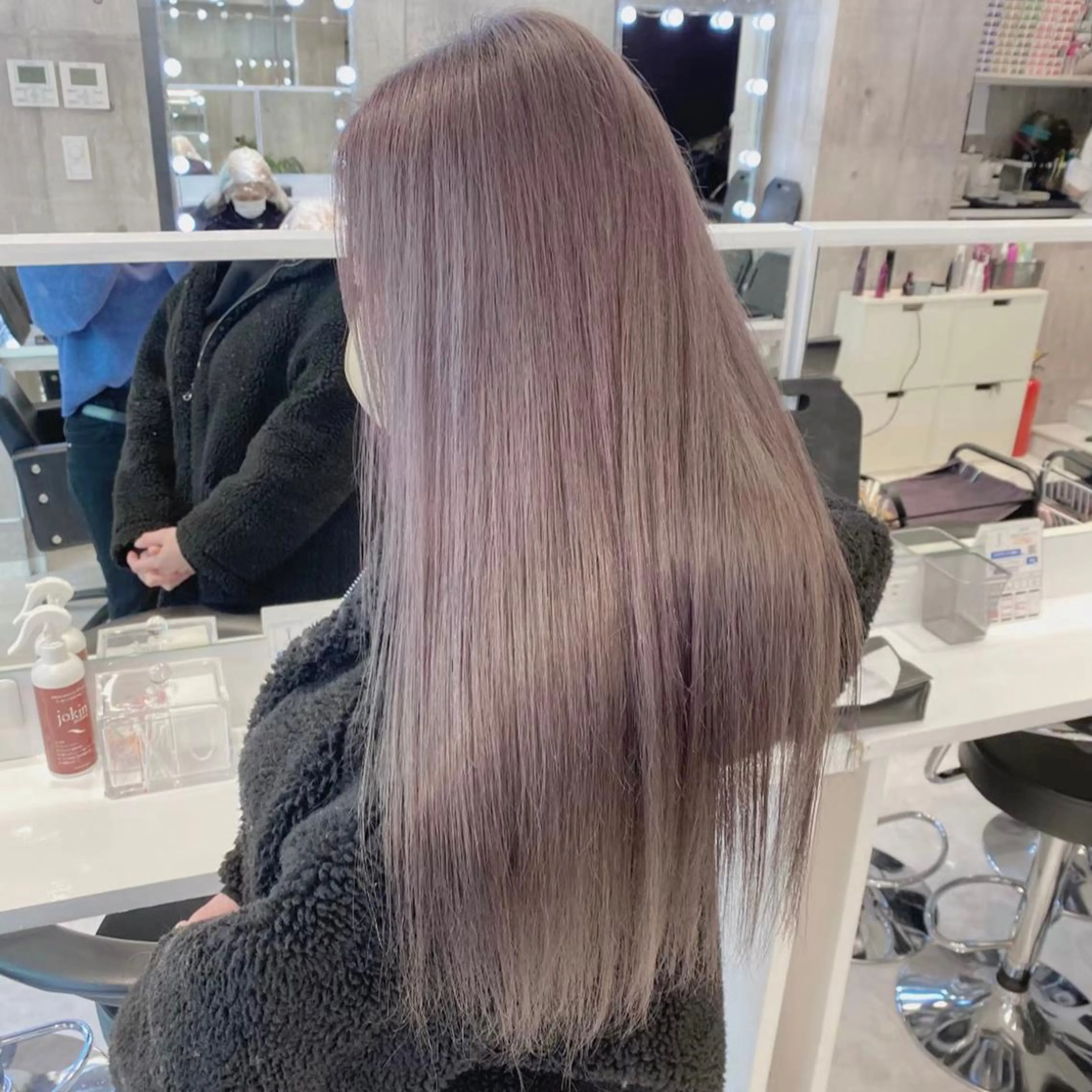 ミディアム カラー ヘアアレンジ メンズ キッズ ヘアカラー トリートメント ヘアセット お悩み解決美容師 💐AMIのヘアスタイル