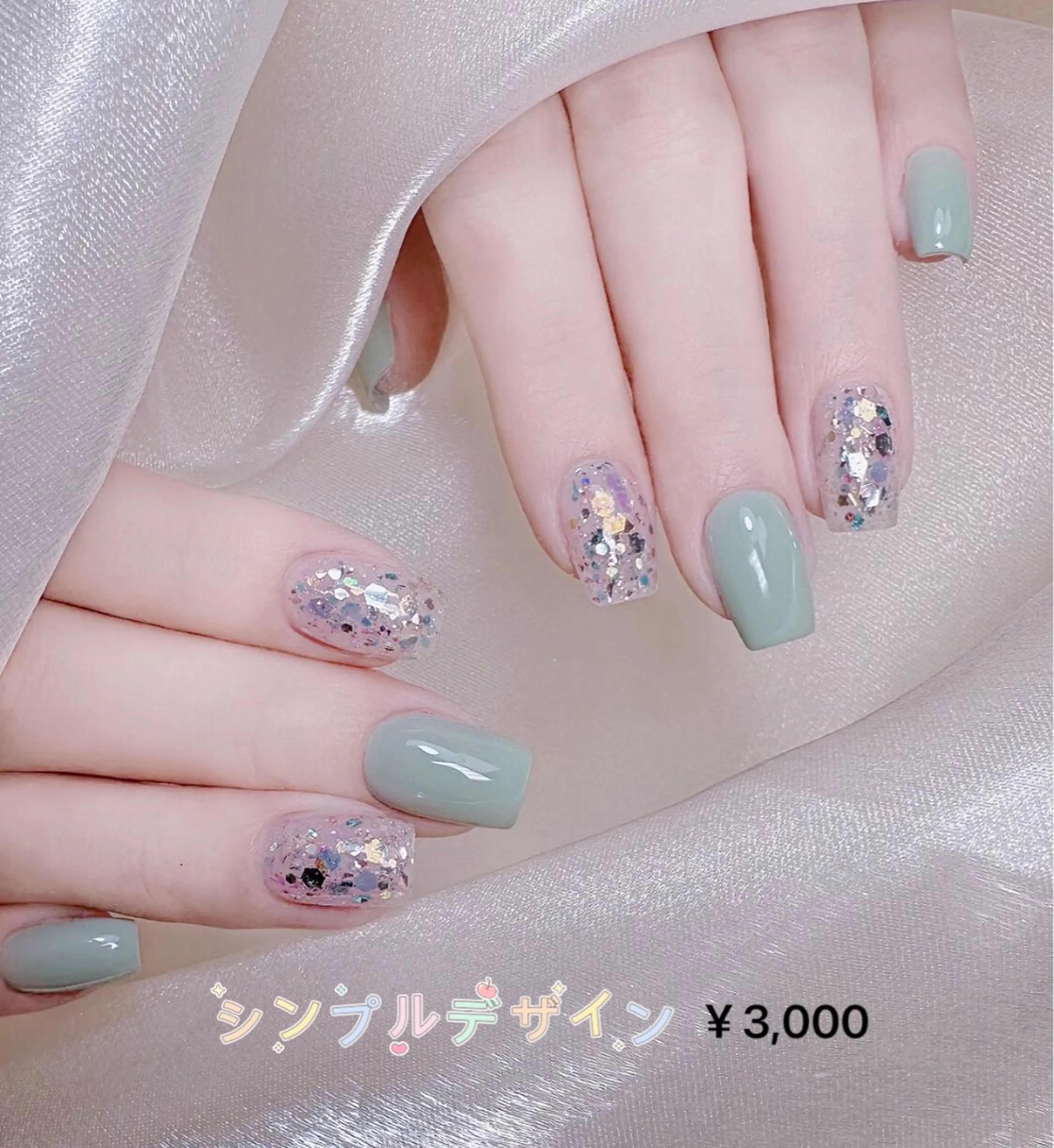 ネイル ハンドネイル 日暮里🌷3 りお（ネイル）のネイルデザイン