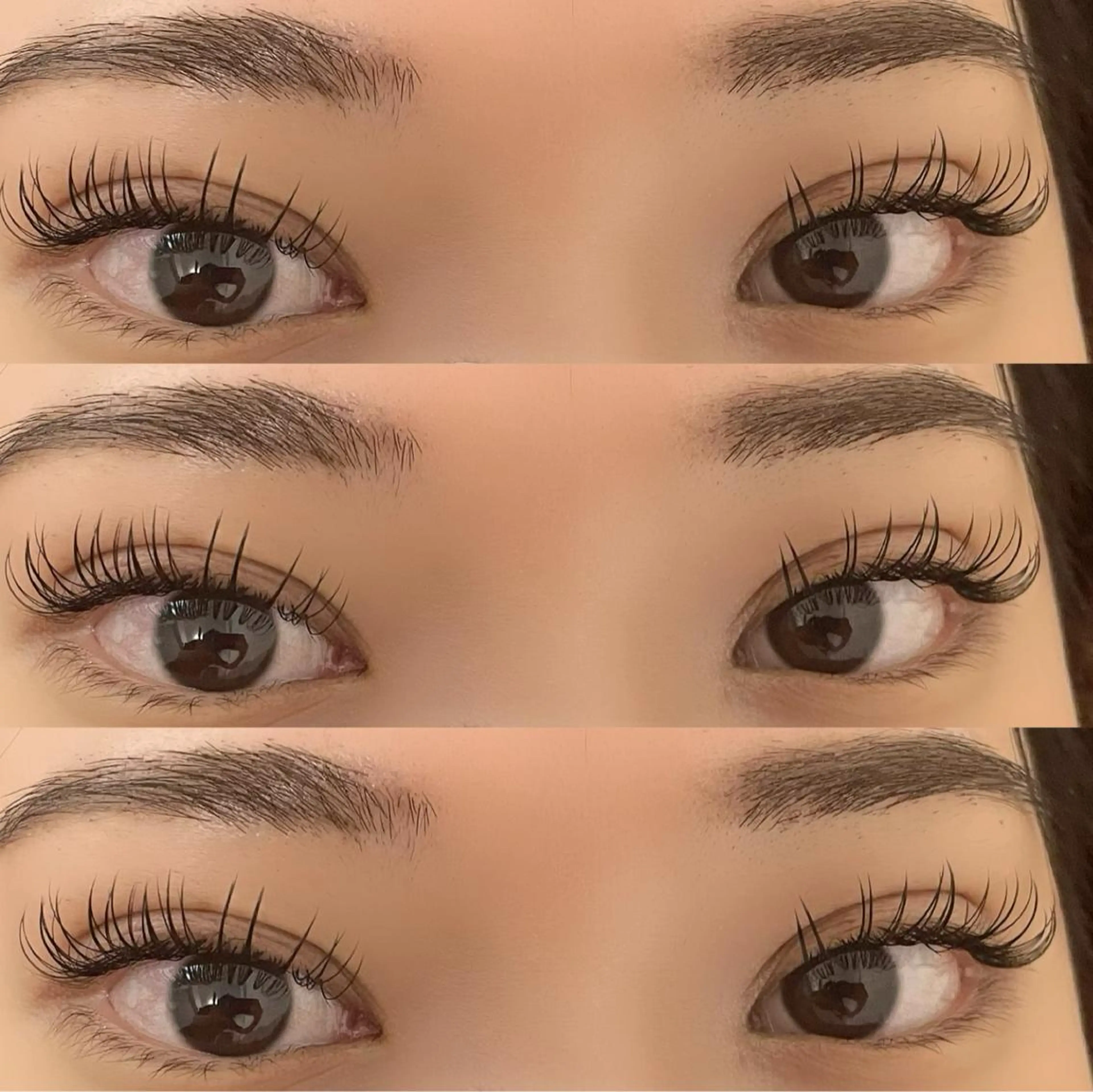 マツエク・マツパ フラットラッシュ 韓国風マツエク マツエク Voyage serein 【ヴォヤージュスラン】所属・心斎橋　Voyage serein🌙のマツエク・マツパデザイン