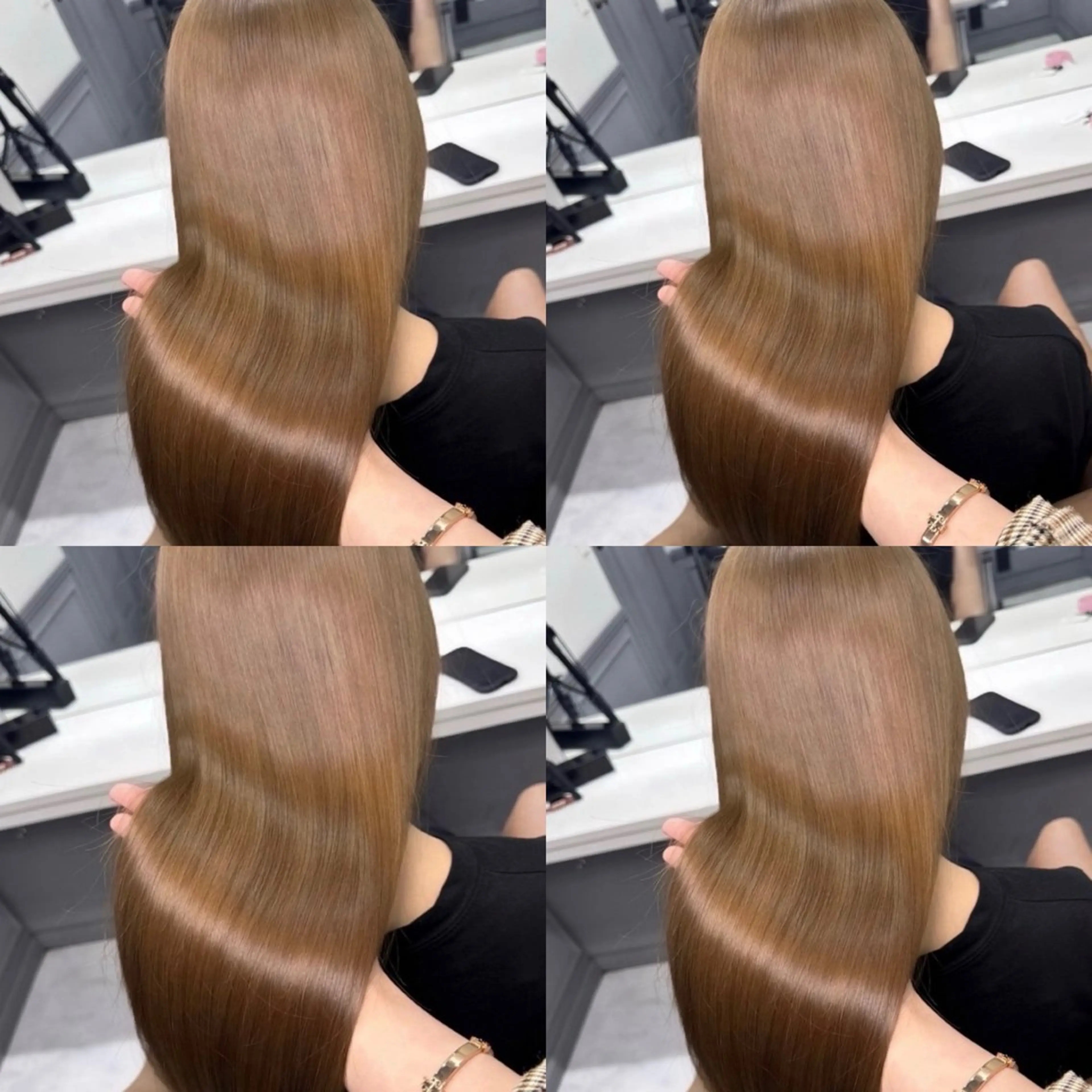 ロング 髪質改善 カット ヘアカラー トリートメント 💎韓国レイヤー ×エクステゆうま💎のヘアスタイル