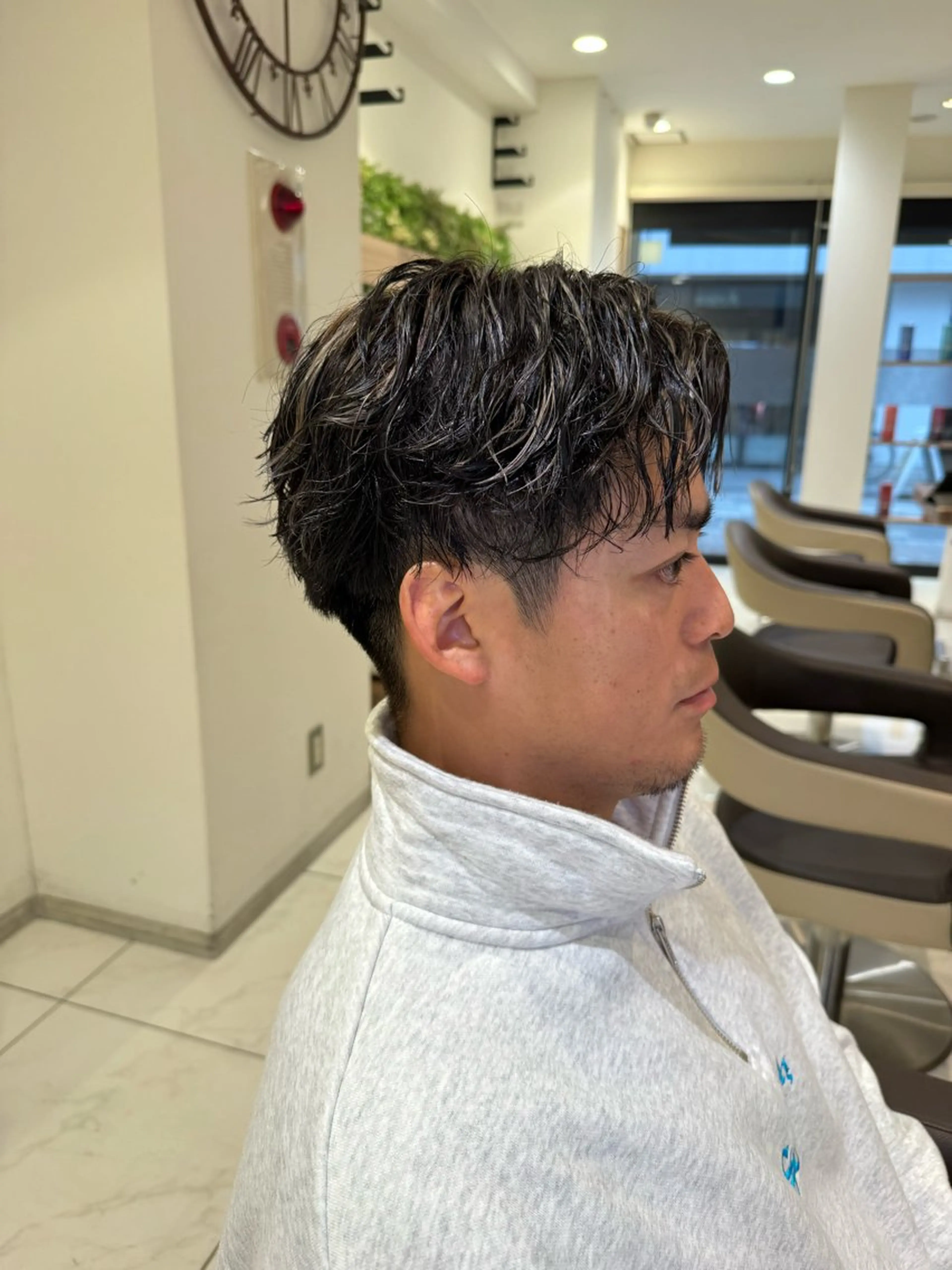 メンズ カット ヘアカラー メンズ特化💎/ 韓国風🇰🇷なぎとのヘアスタイル