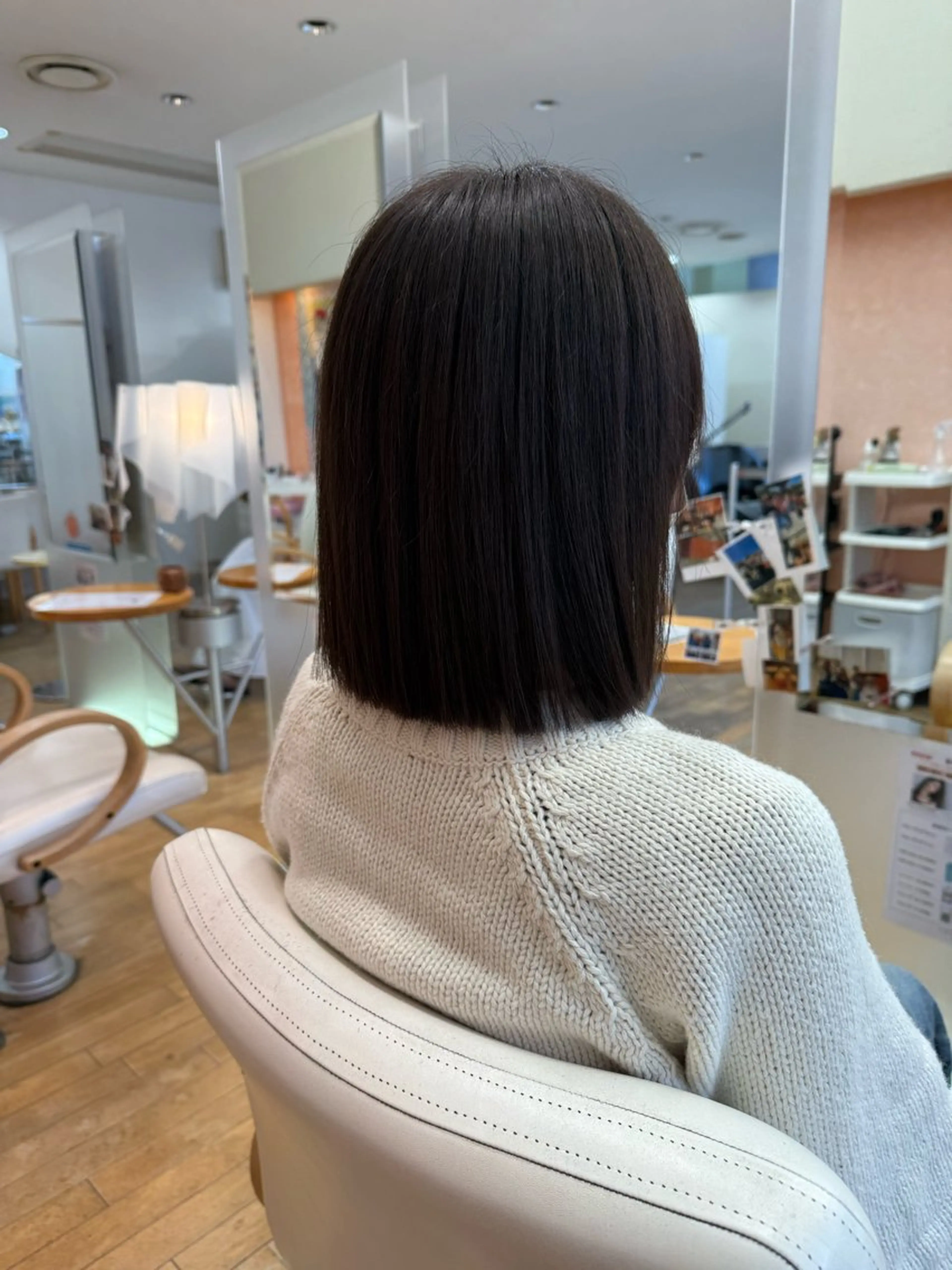 ミディアム 山本 瑠華のヘアスタイル