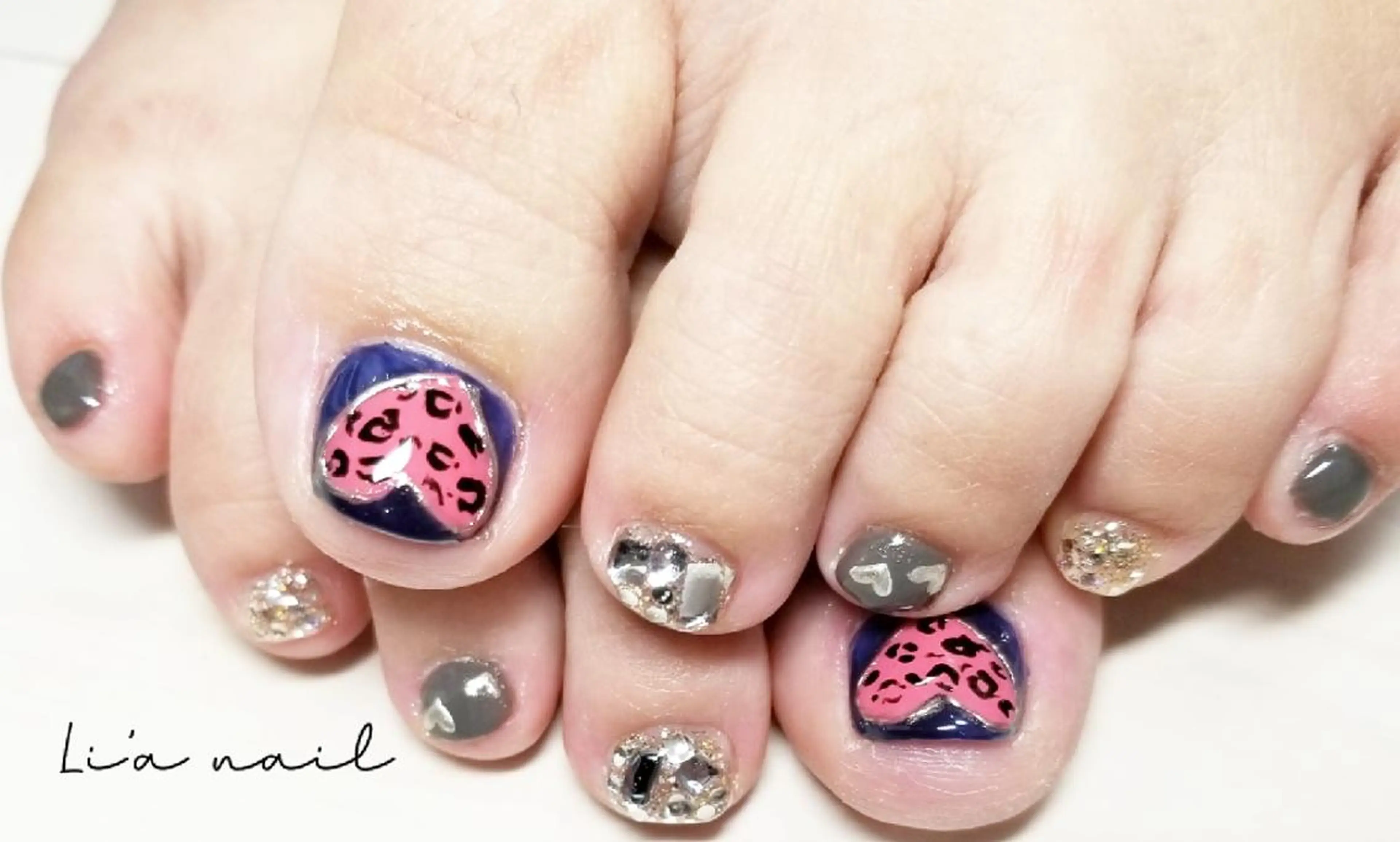 ネイル フットネイル Li'a  nailのネイルデザイン