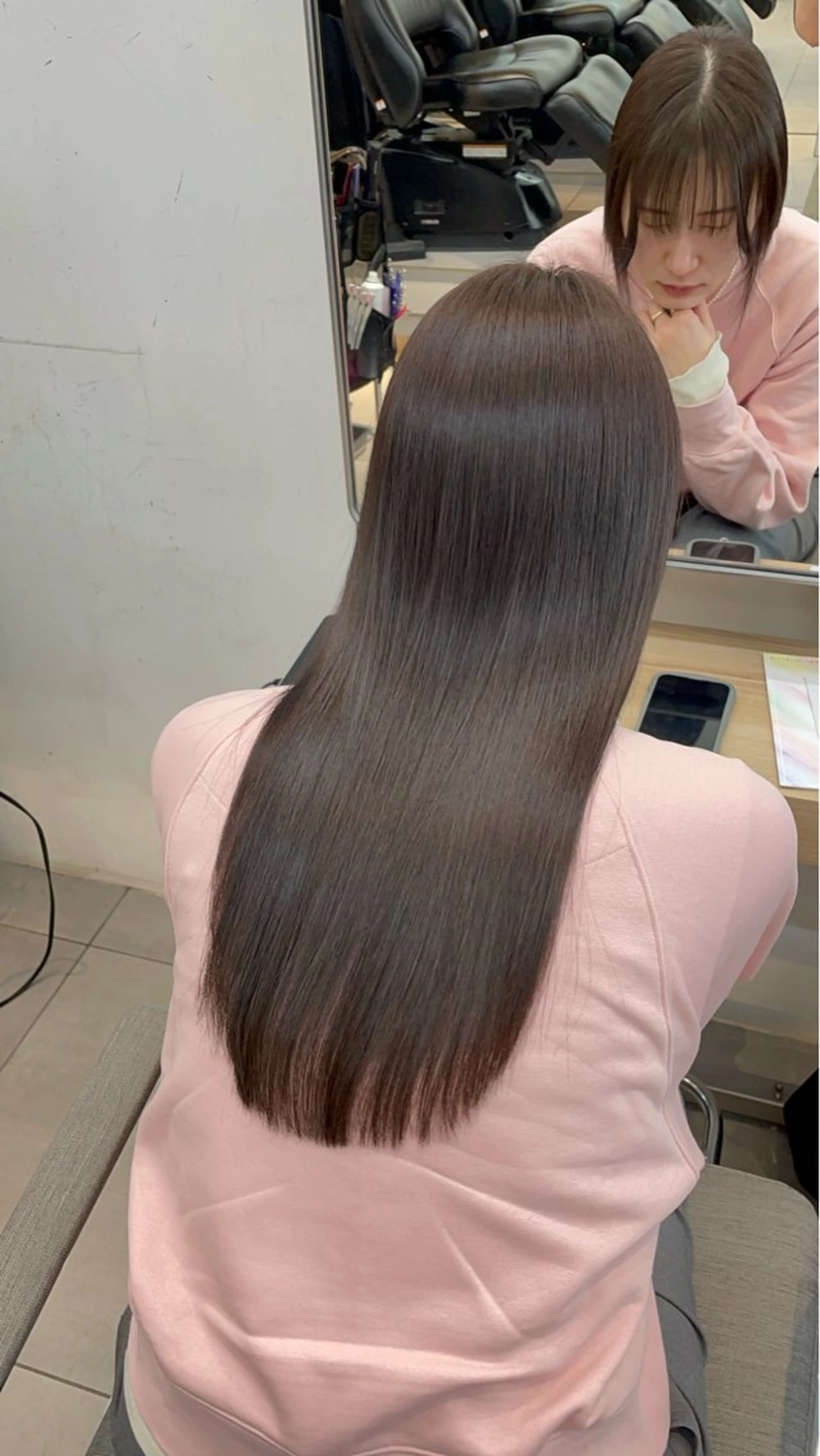 ロング 髪質改善 トリートメント ✨髪質改善✨美髪 矯正🫧小泉のヘアスタイル