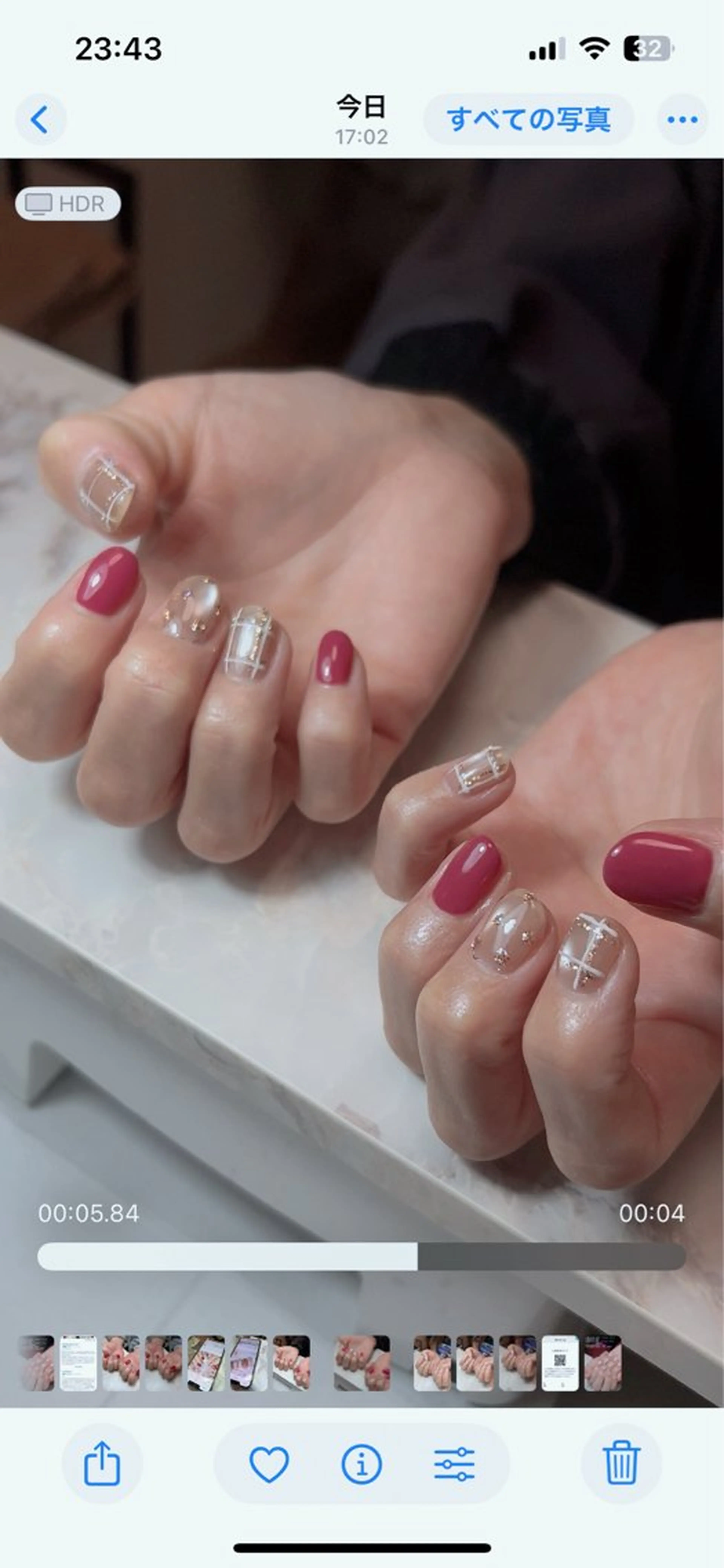 ネイル ハンドネイル sweet 仲野陽子のネイルデザイン