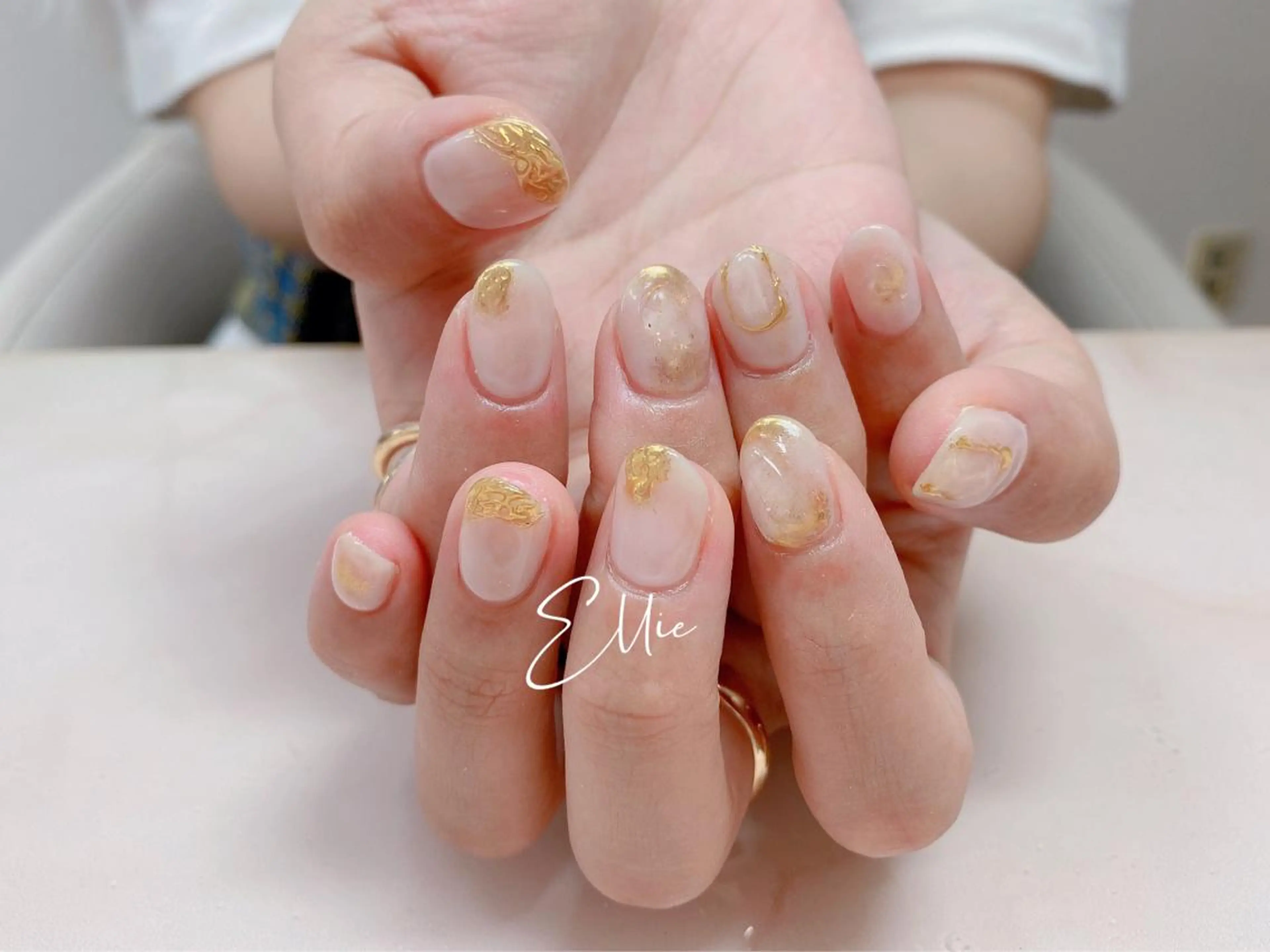 ネイル ハンドネイル ハンドケア 閨匠ビューティサロン 新橋店♡Ellieのネイルデザイン