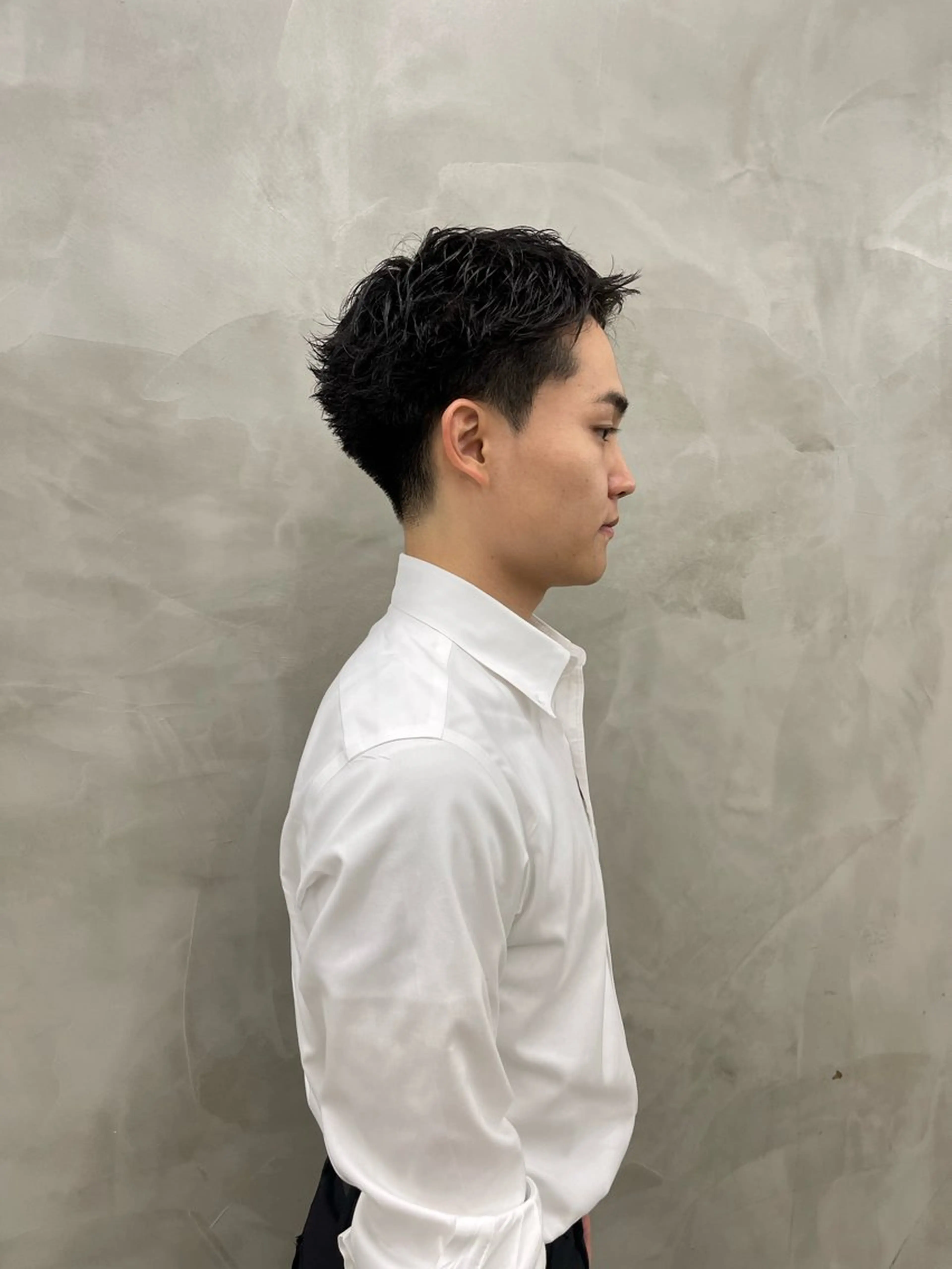 メンズ メンズカット パーマ[佐橋]のヘアスタイル