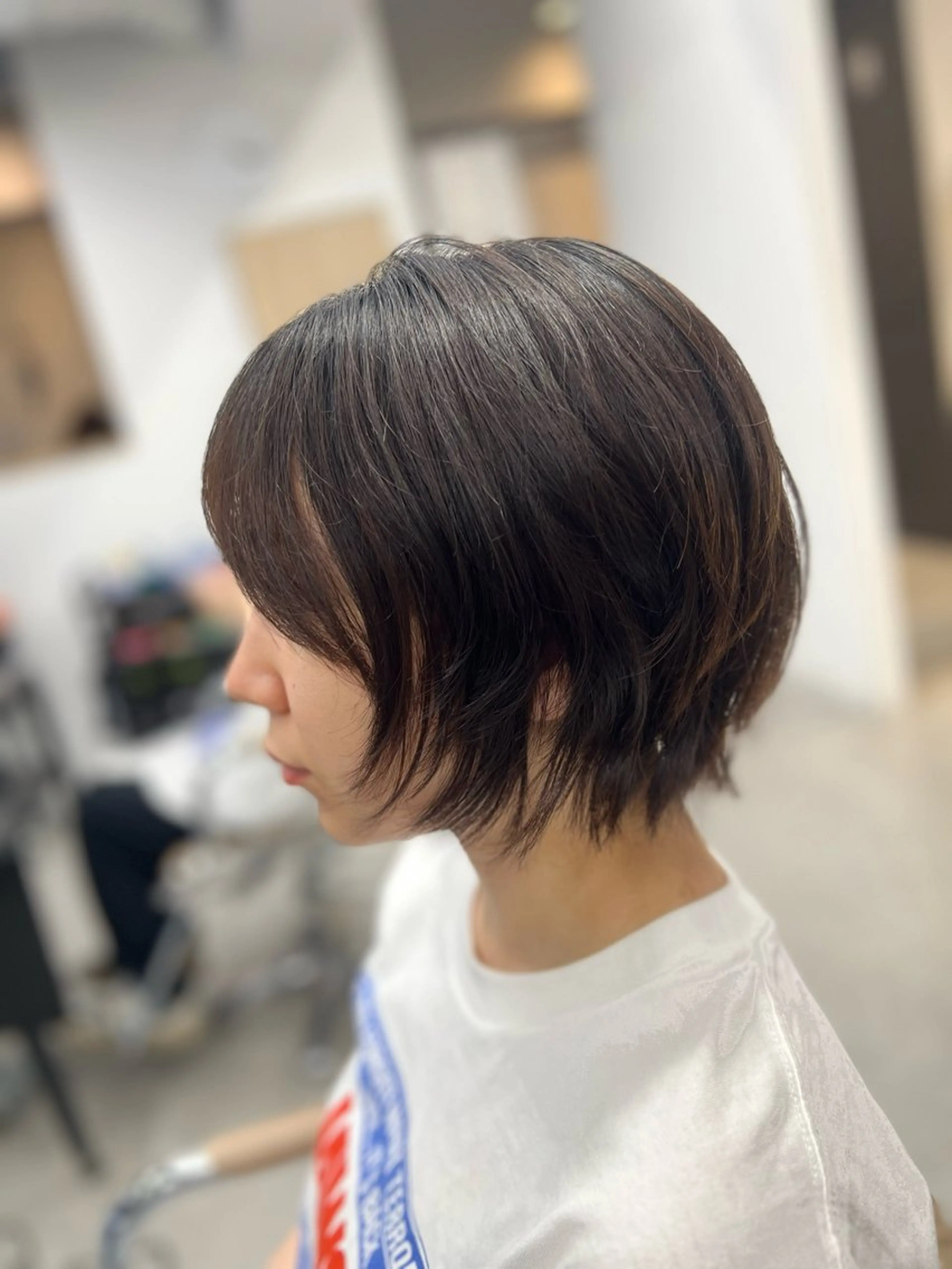 ショート ボブレイヤー ボブ レイヤーカット ayaka🌻 モデル募集中のヘアスタイル