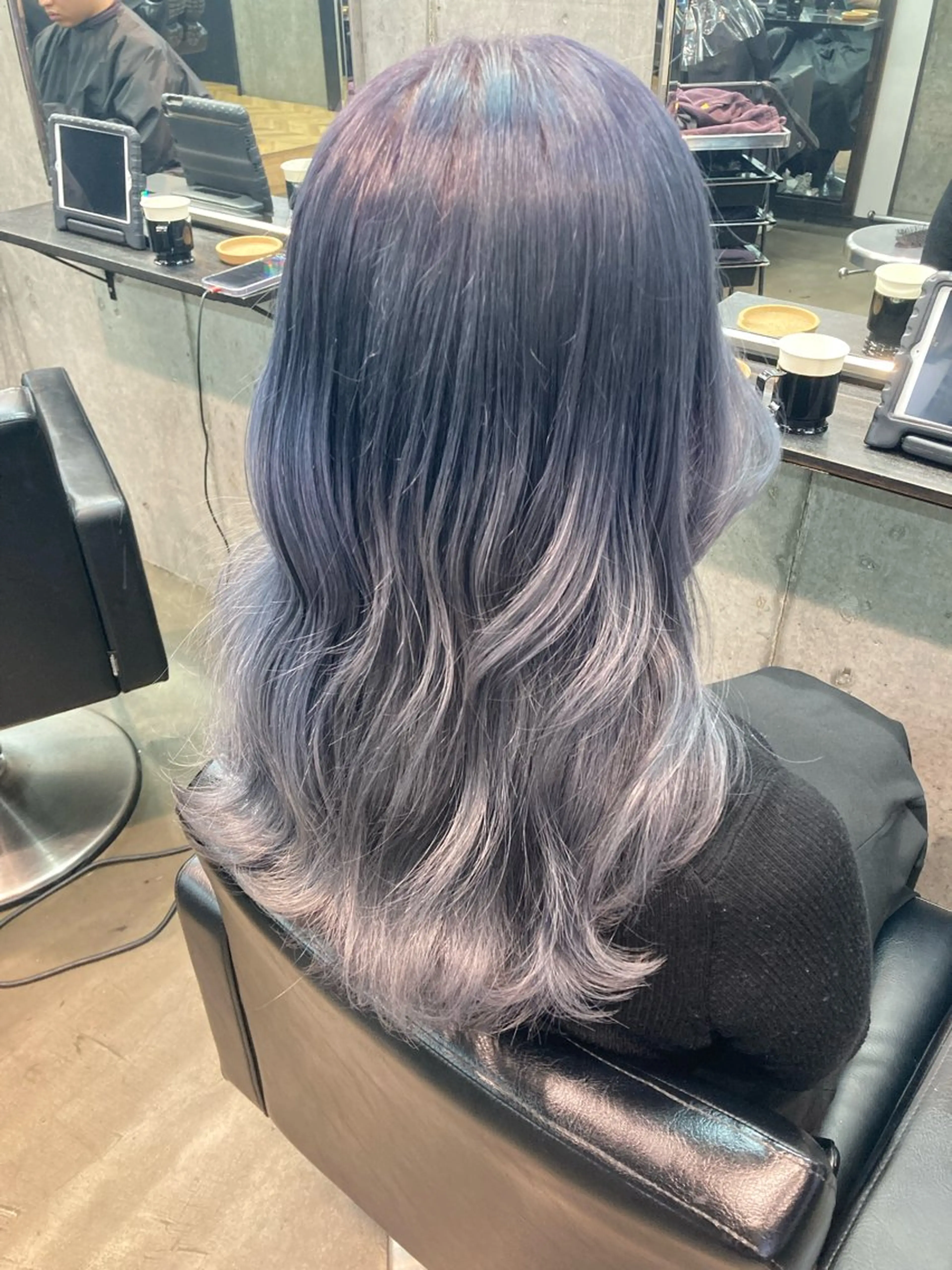 ミディアム カラー ヘアカラー ✨最安値✨エクステ カラー🌼つきな🌼のヘアスタイル