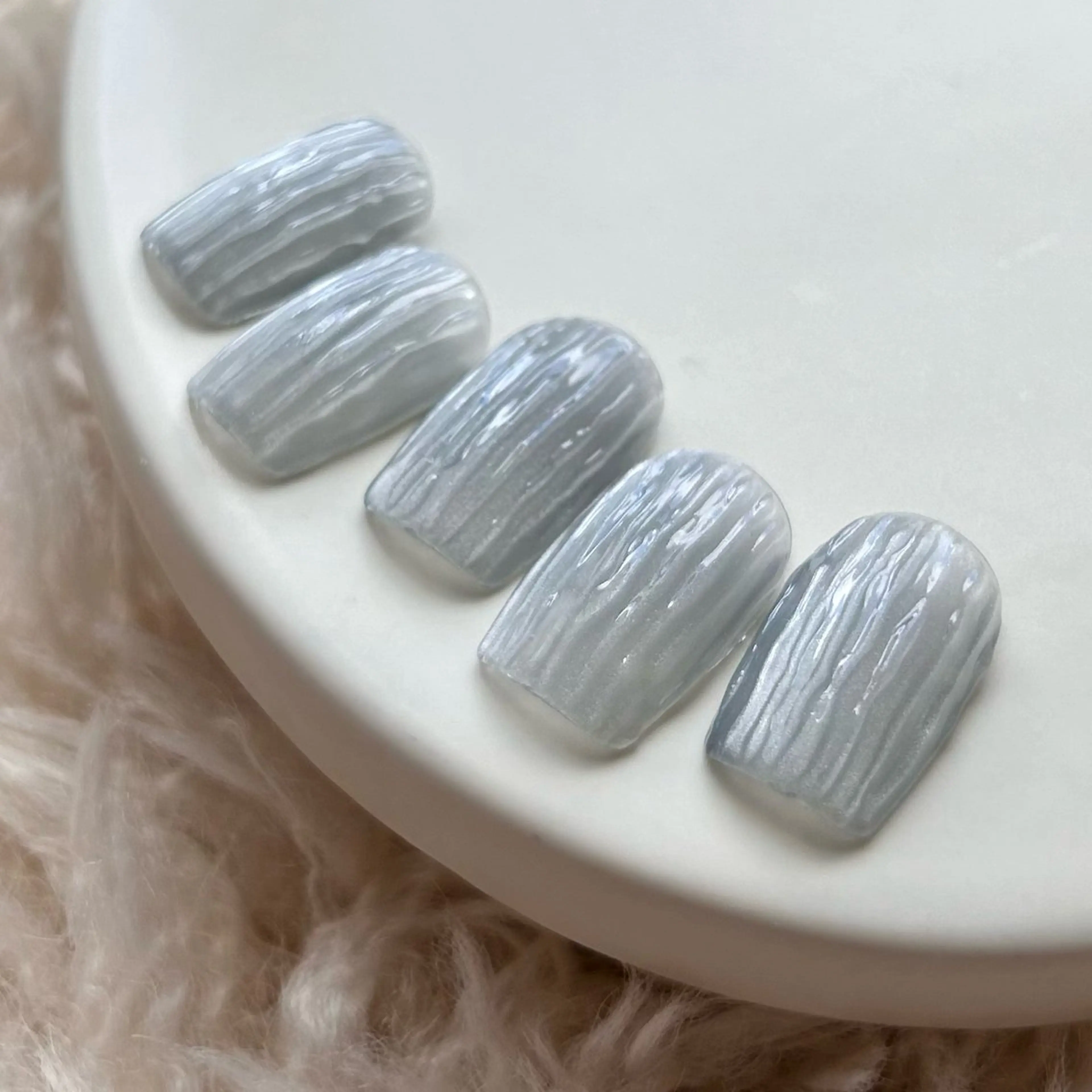 ネイル ブルー マグネットネイル nailsalon kiii'sのネイルデザイン