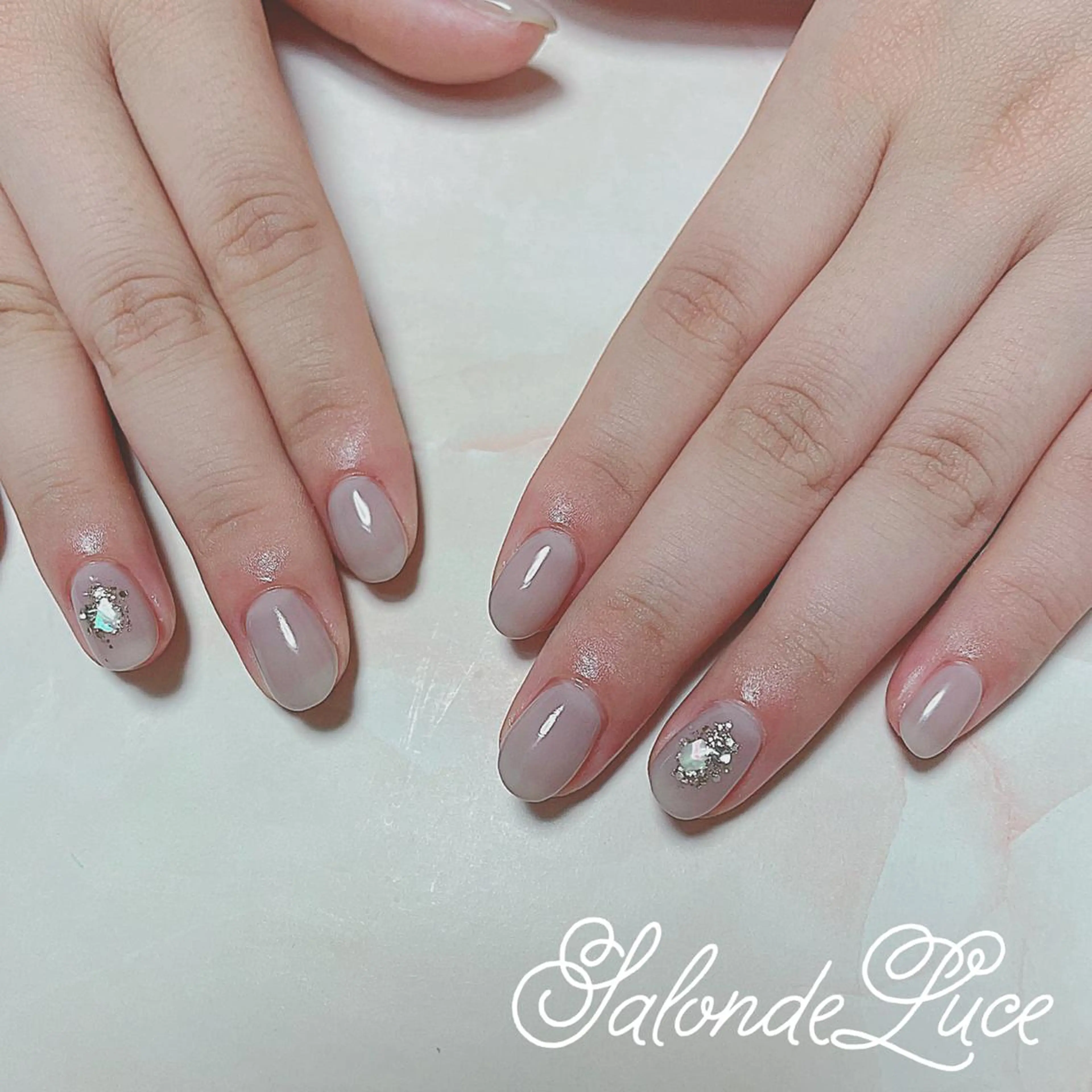 ネイル ワンカラーネイル ハンドネイル Salon de Luceのネイルデザイン