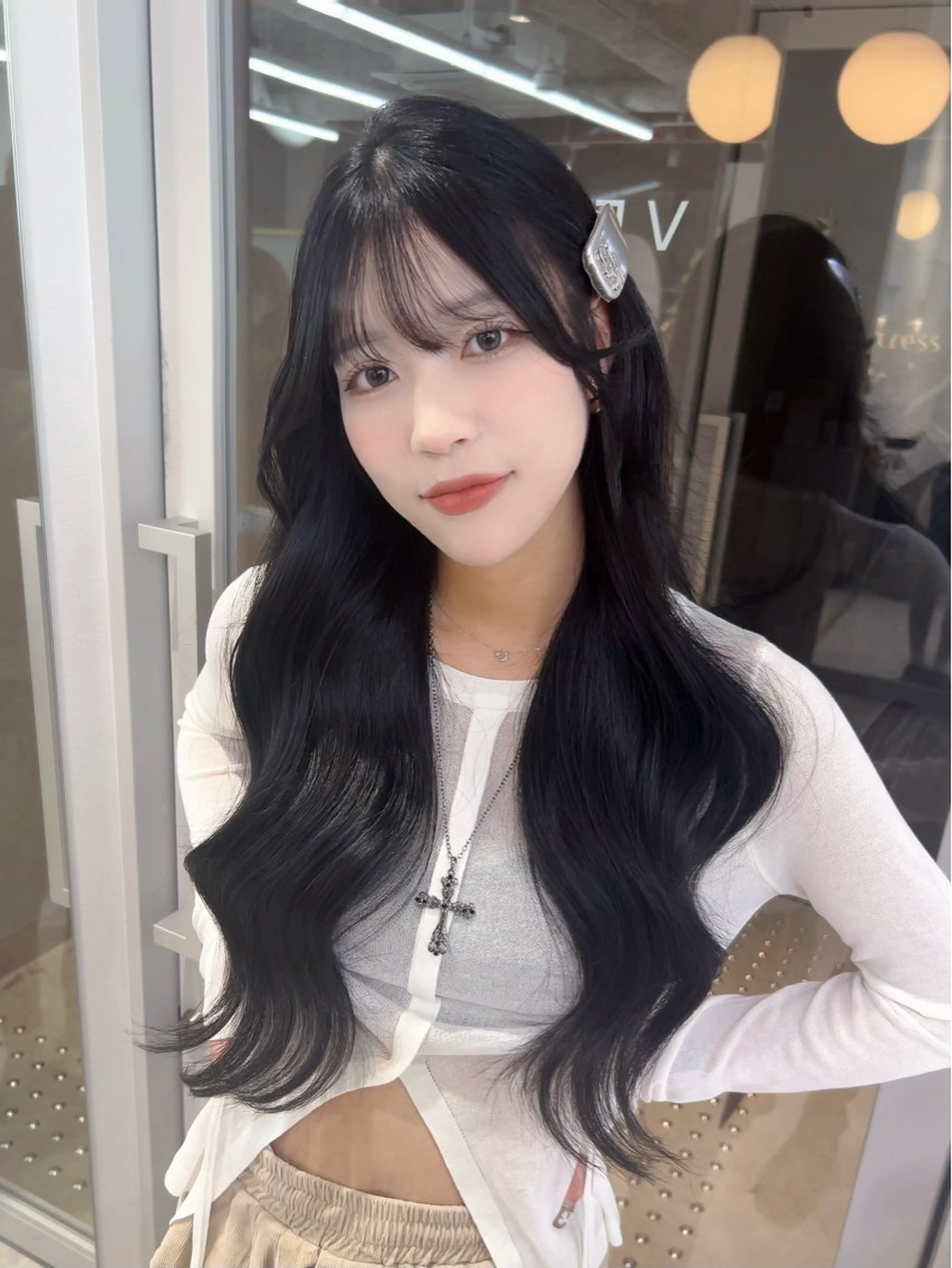 カラー SOYON ayaのヘアスタイル