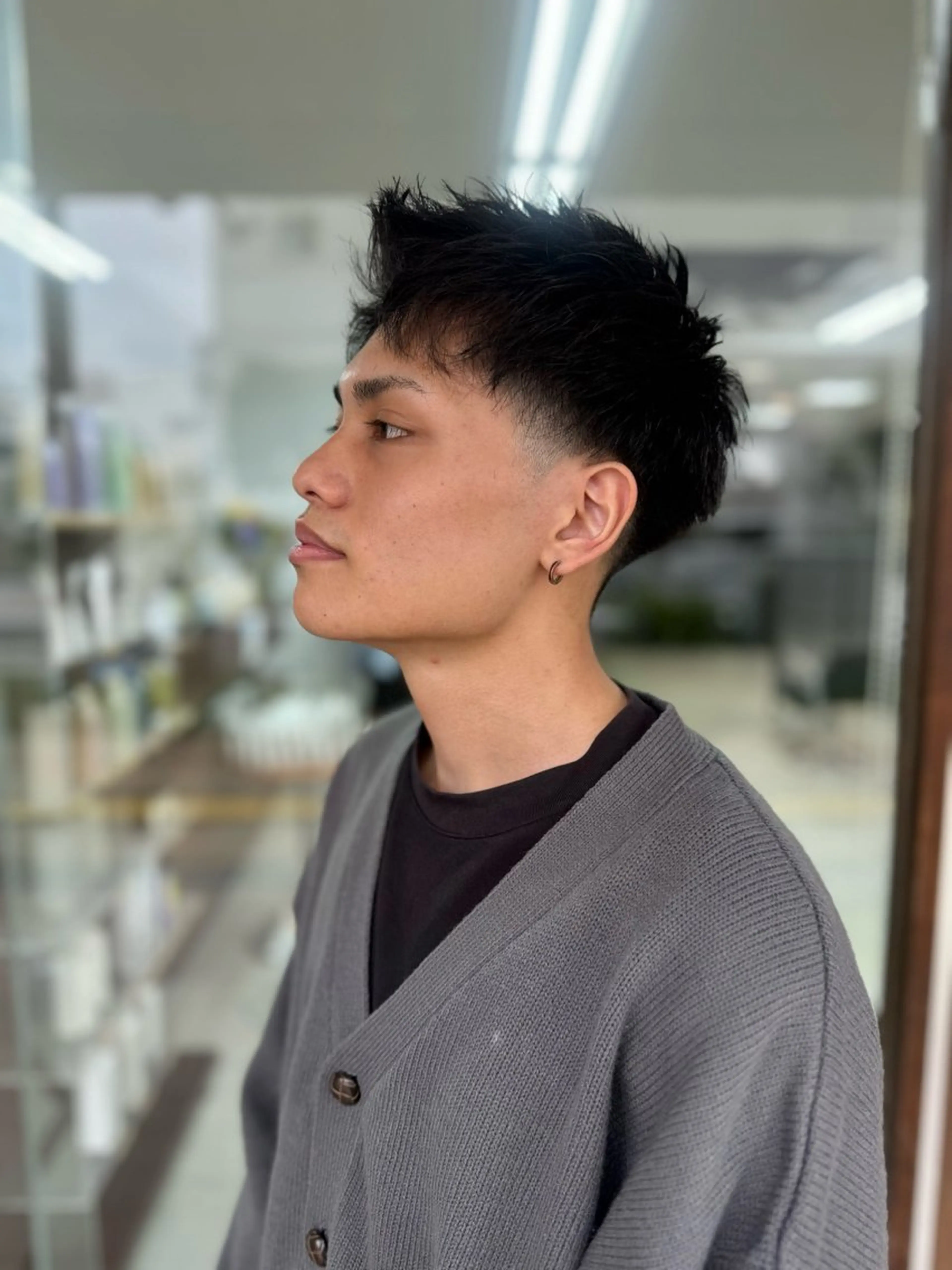 ショート メンズ メンズパーマの達人 / タカシマダイスケのヘアスタイル