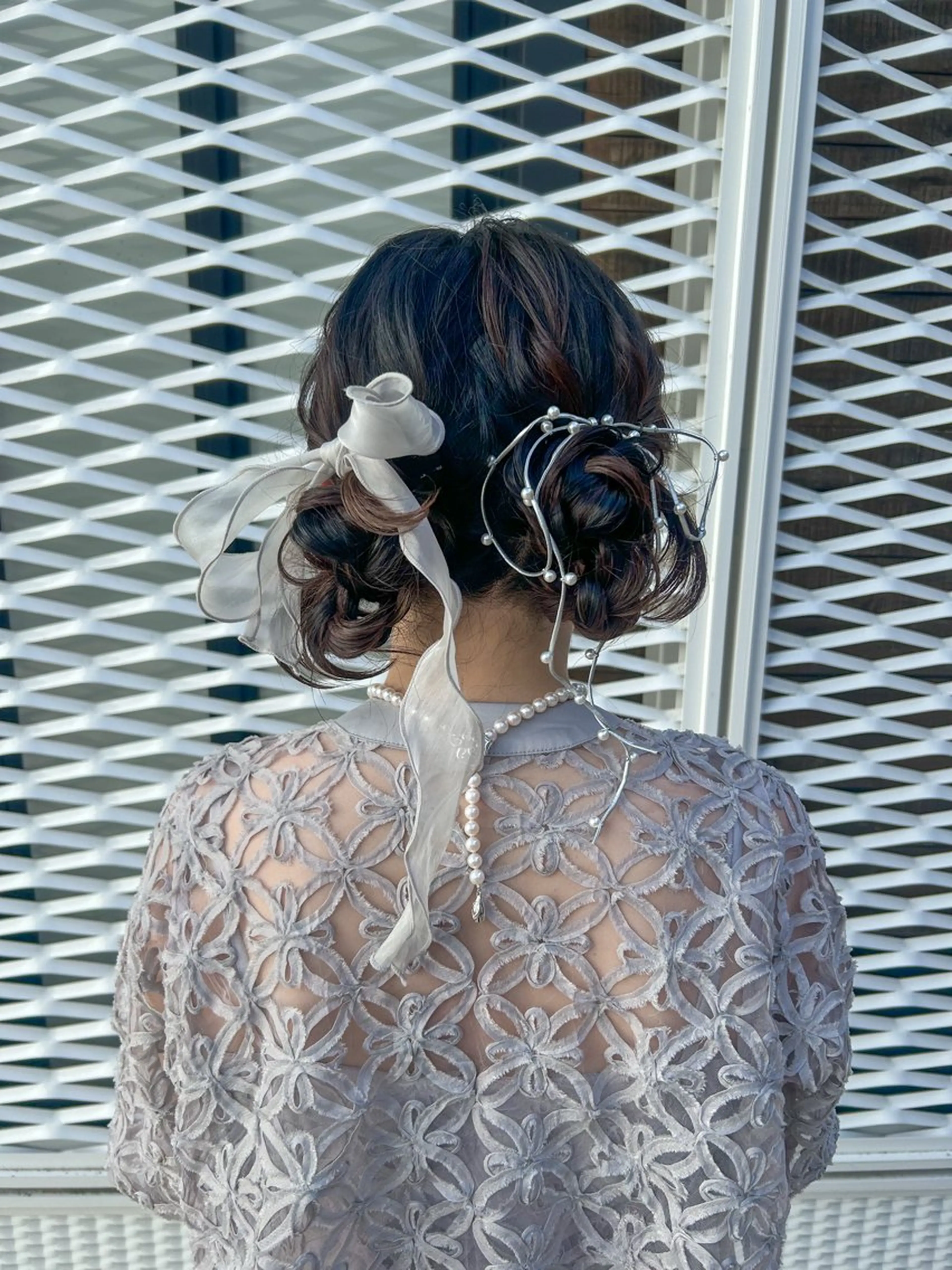 カラー ヘアアレンジ ヘアセット yuka .のヘアスタイル