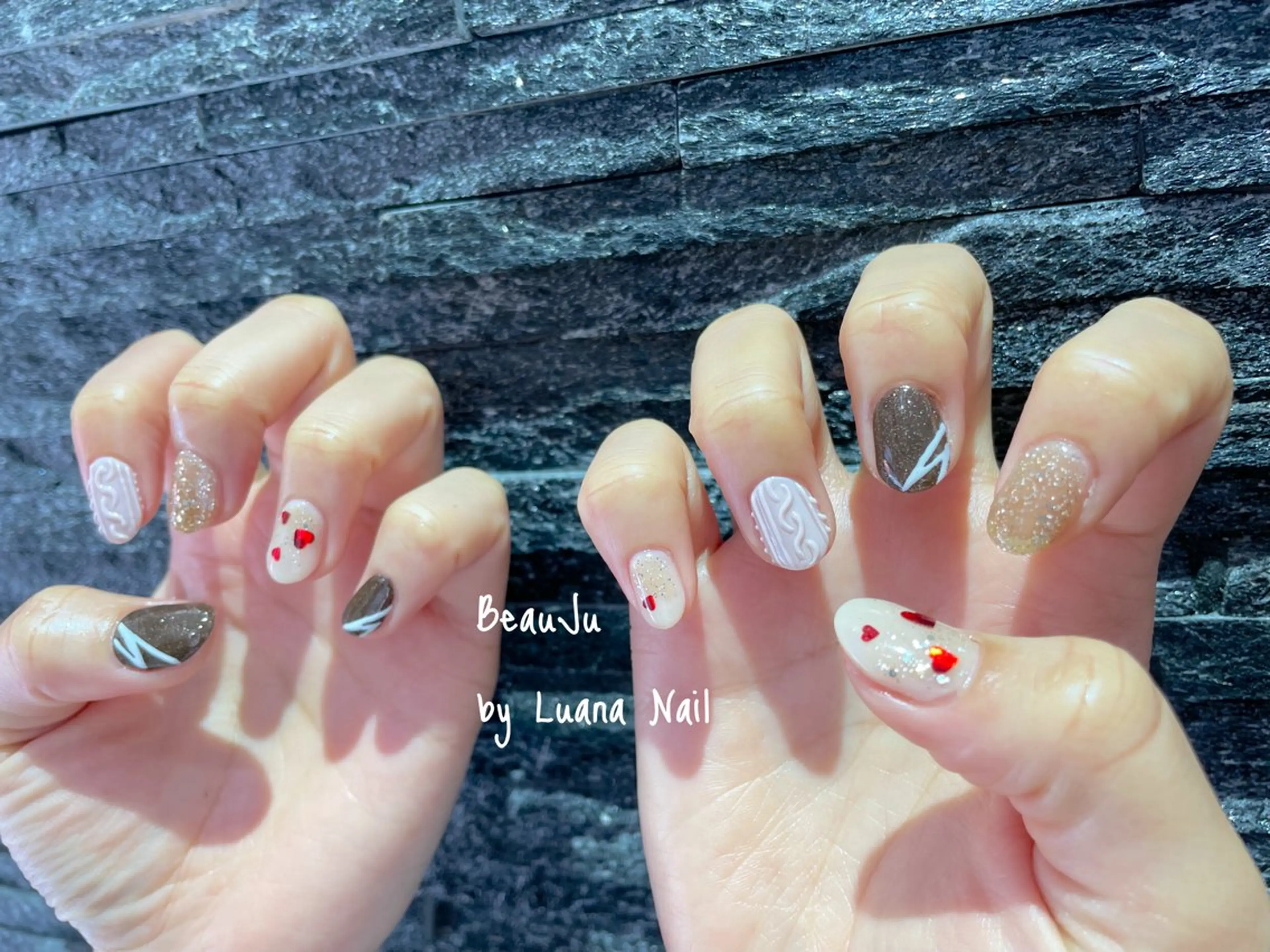 ネイル ハンドネイル BeauJu by Luana Nailのネイルデザイン
