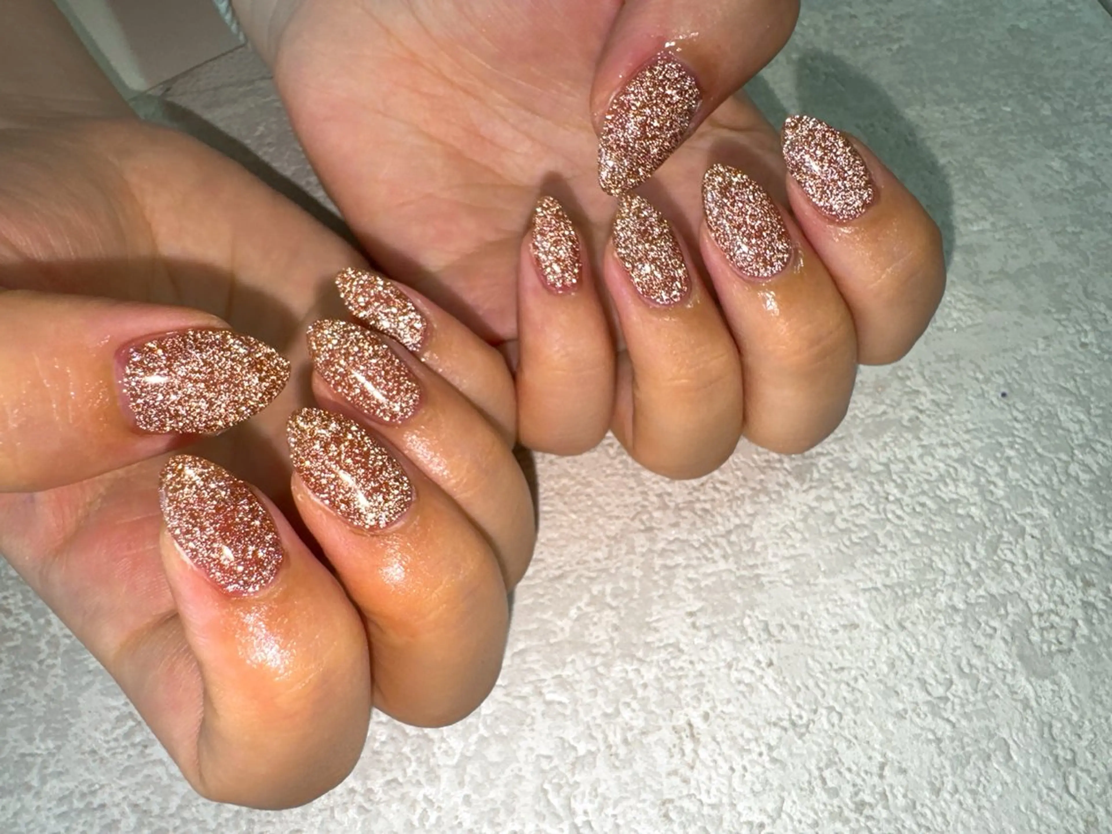 ネイル フラッシュネイル フットネイル ジェルネイル キラキラネイル パラジェル kikinail 溝の口のネイルデザイン