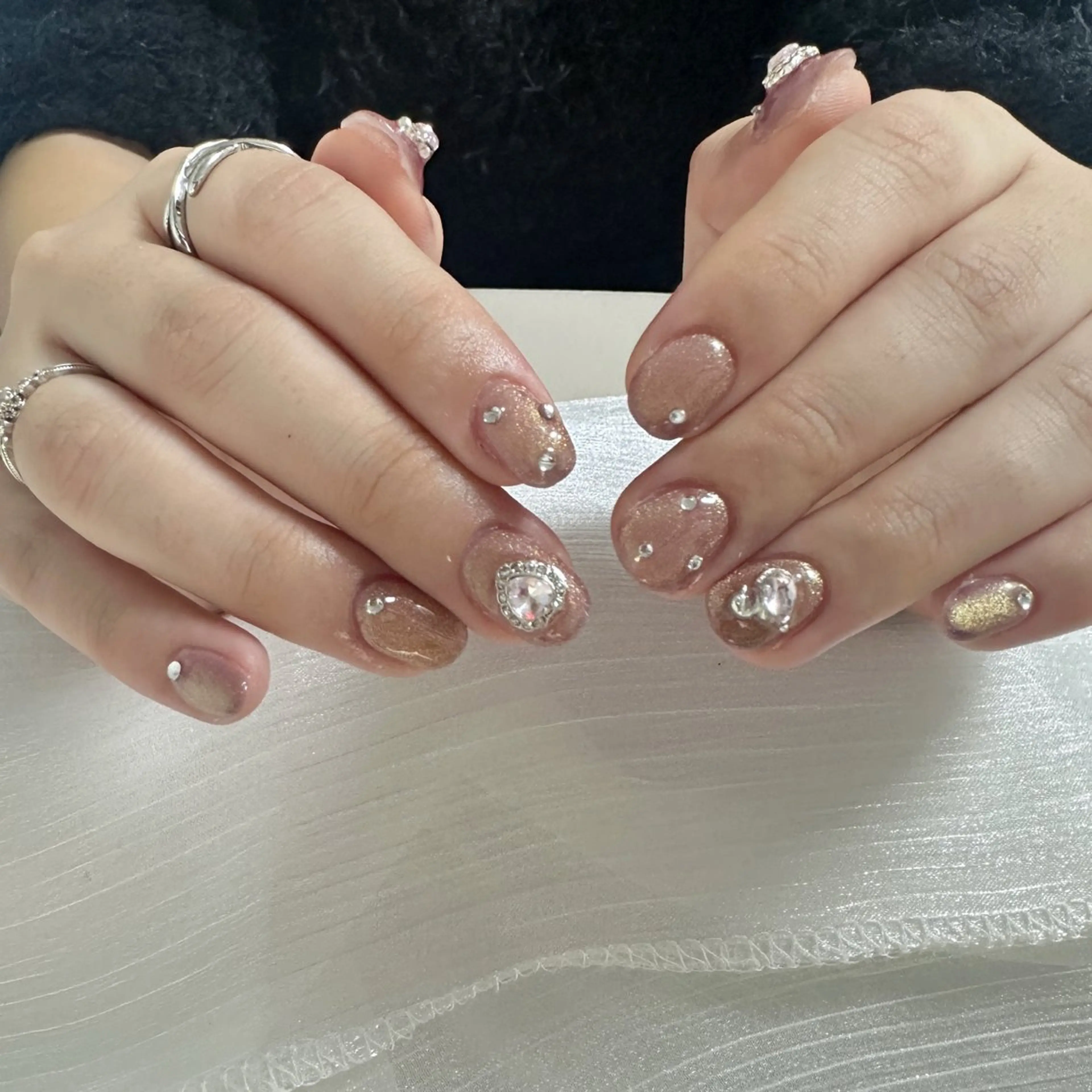 ネイル コネコネイルサロン モデル用のネイルデザイン