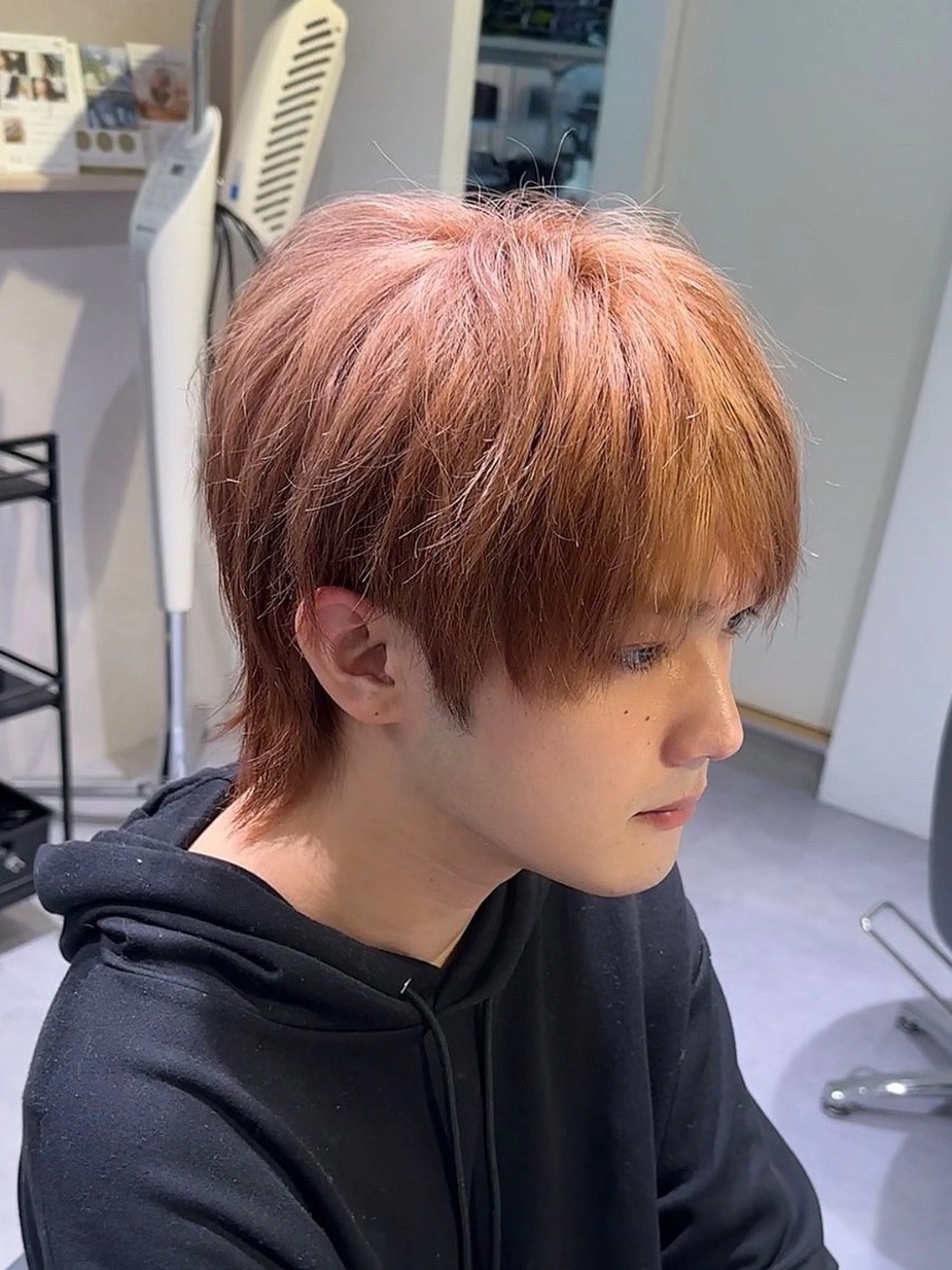 カラー メンズ 濱口 健慎のヘアスタイル