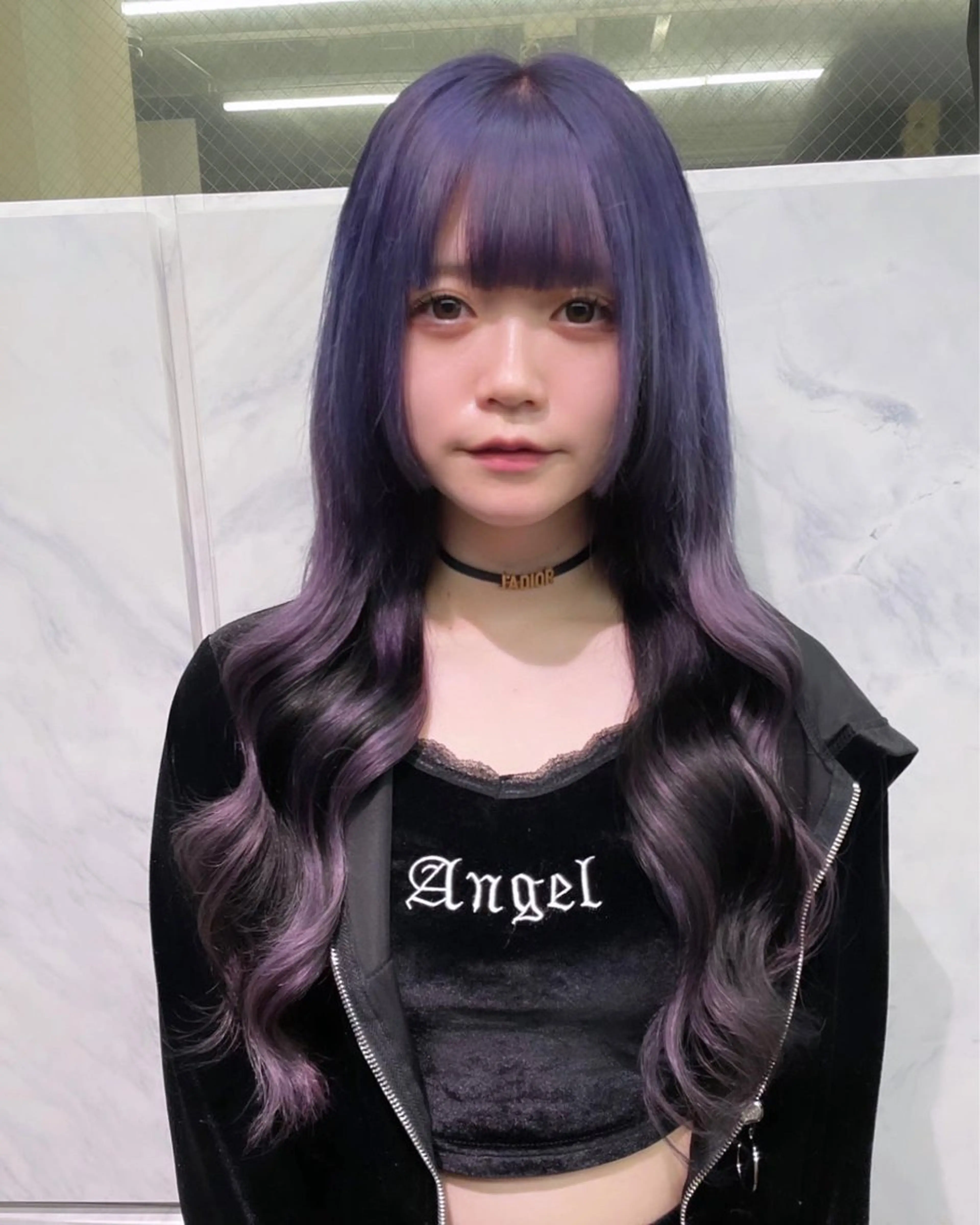 ロング カラー ヘアアレンジ プルエクステ エクステ ヘアカラー エクステ 🎀プルエクステ みまひかる🎀のヘアスタイル