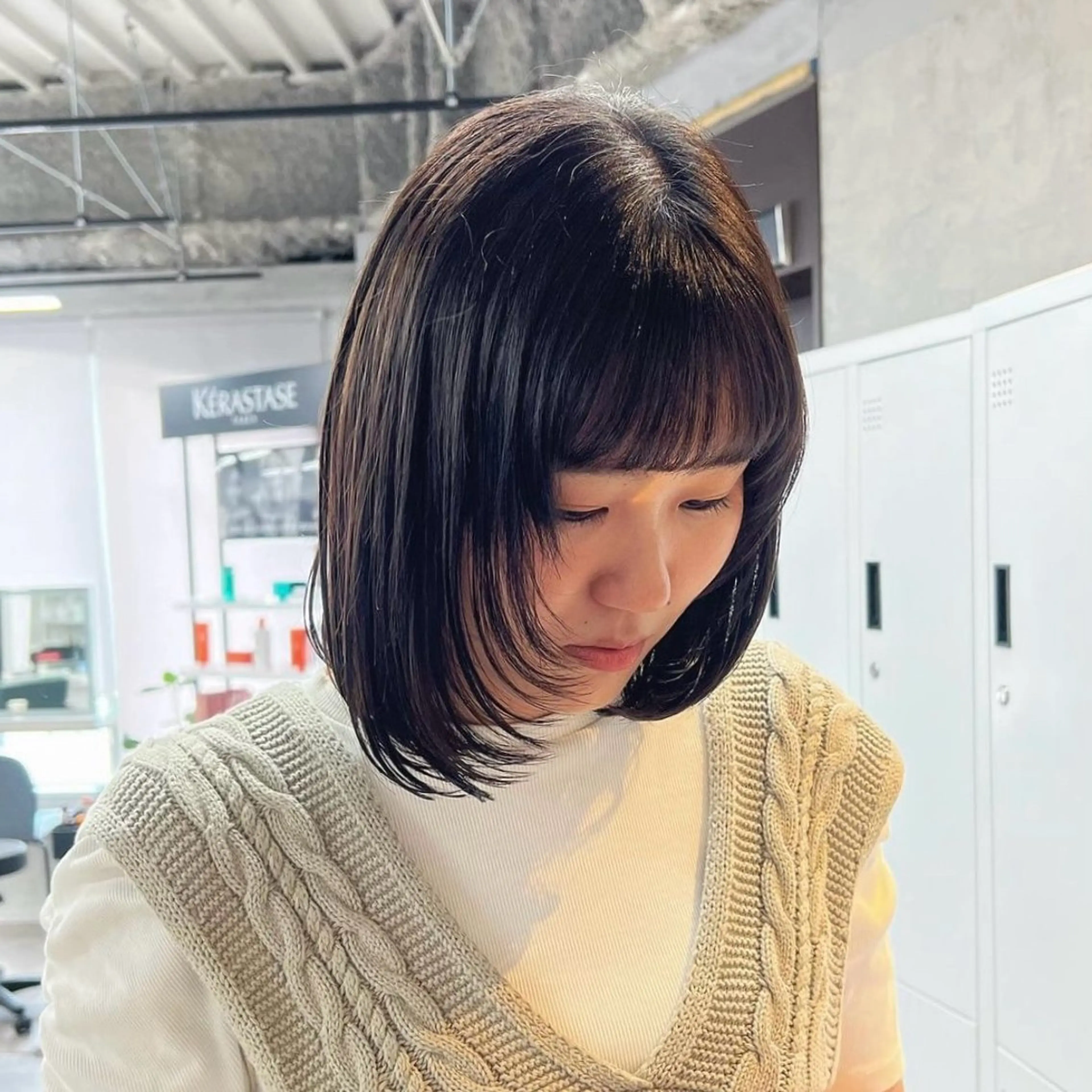 ショート カラー JUNSHIN🦋 ヘアセット／カラーのヘアスタイル