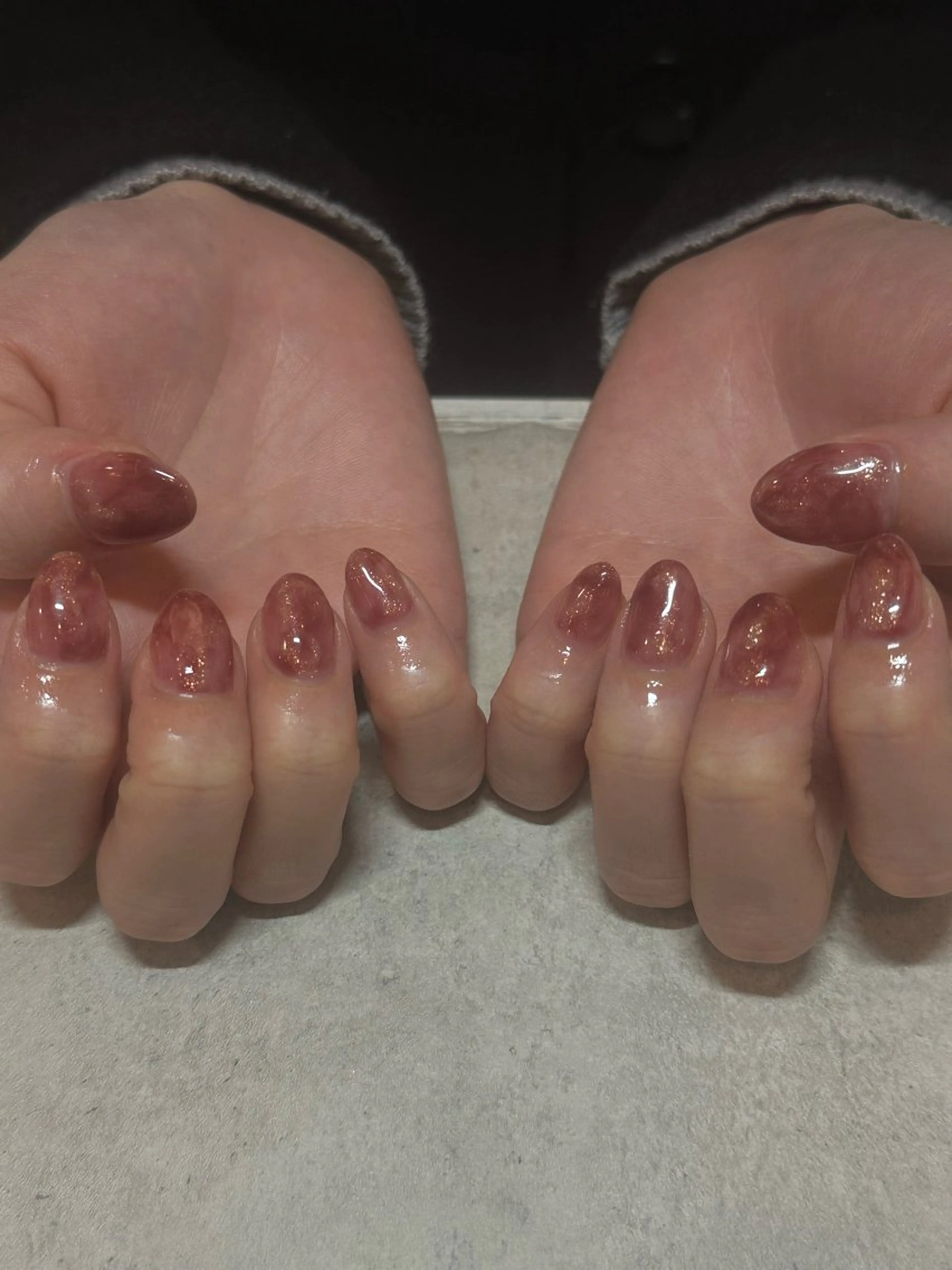 ネイル ひらい さなのネイルデザイン