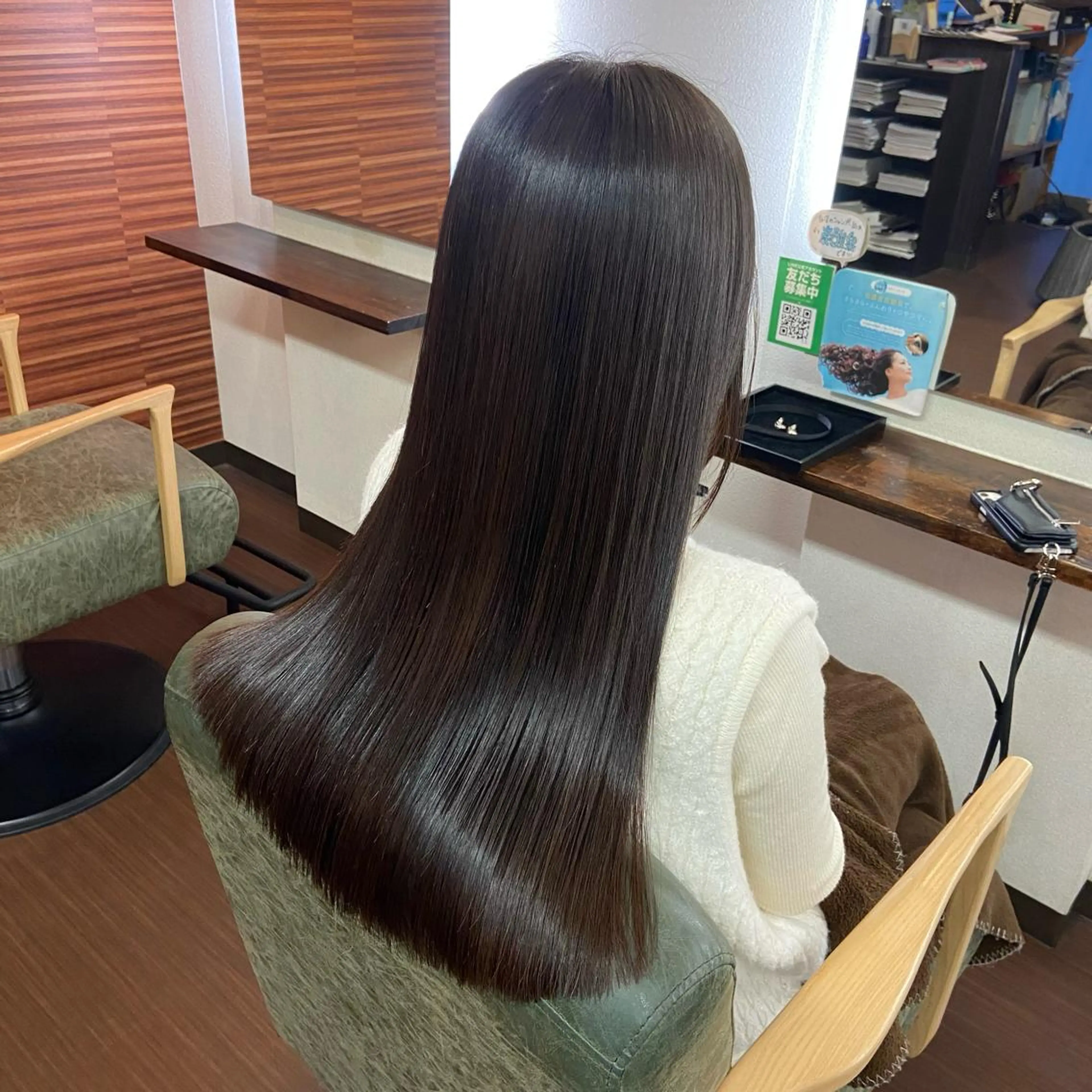 ロング カラー ロング カット ヘアカラー 大人女性の艶カット カラー/菊池柊真🌟のヘアスタイル
