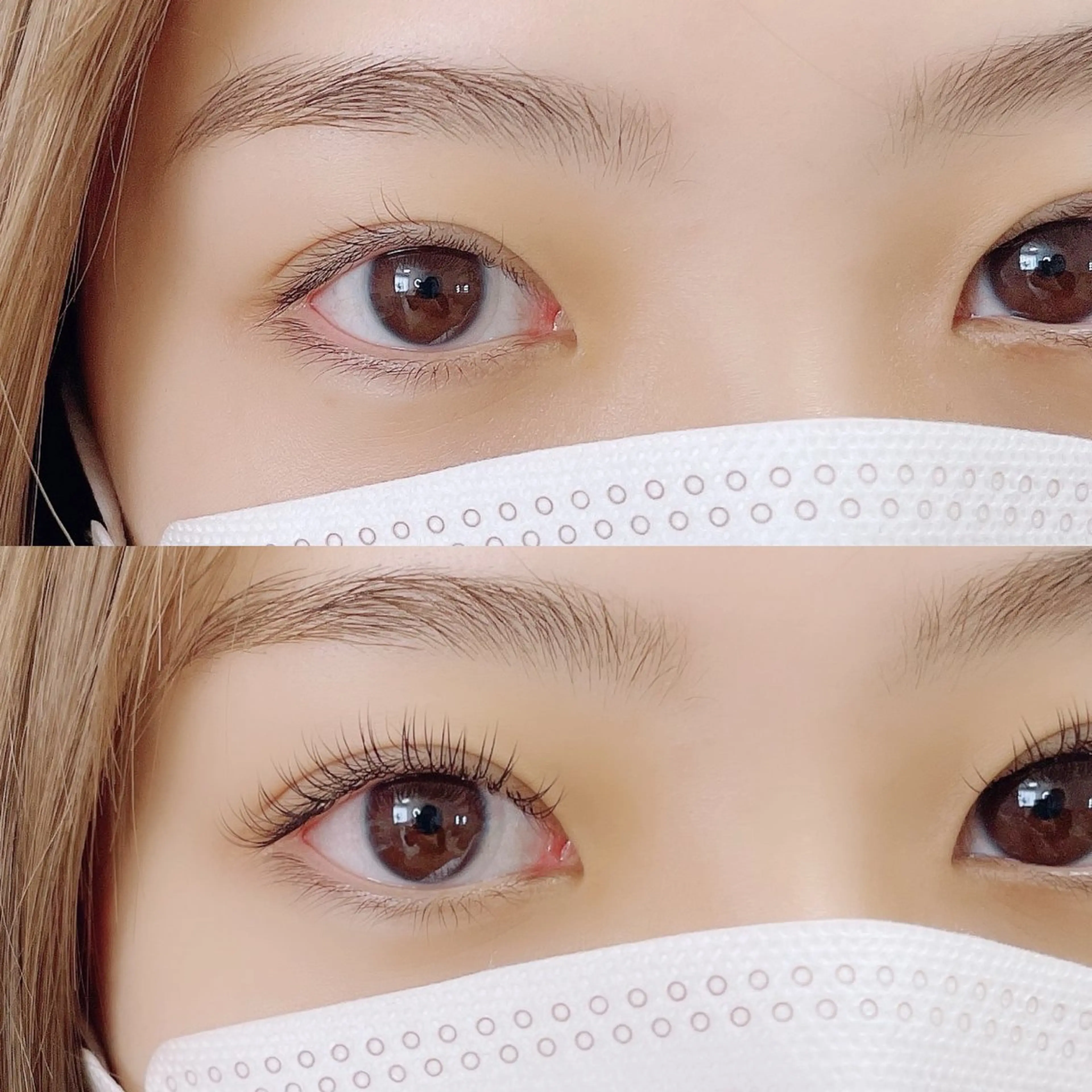 マツエク・マツパ フラットラッシュ GENUINE LASH　SAKIのマツエク・マツパデザイン