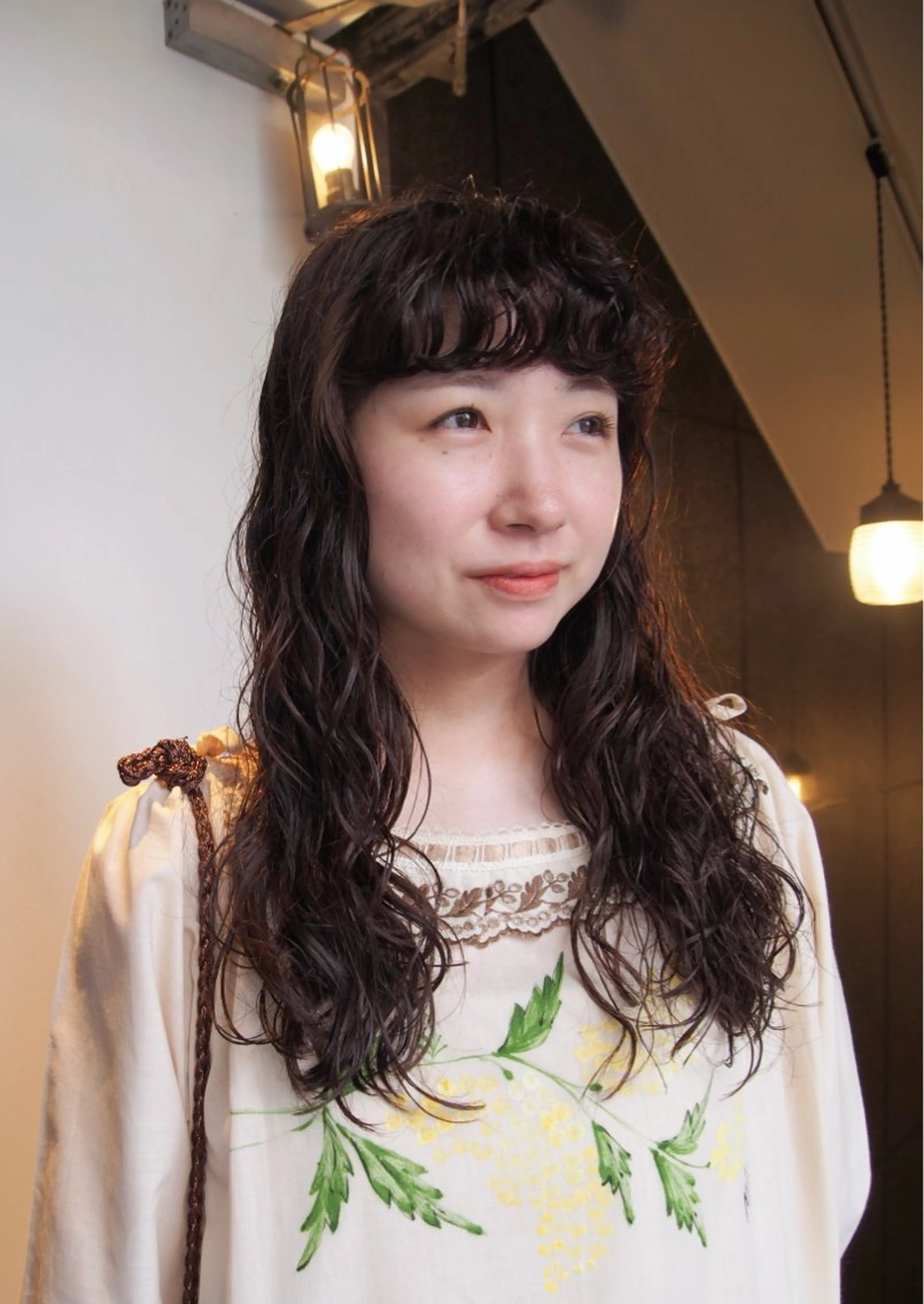 ロング カット ヘアカラー パーマ トリートメント 似合わせパーマ 🌼カンナのヘアスタイル