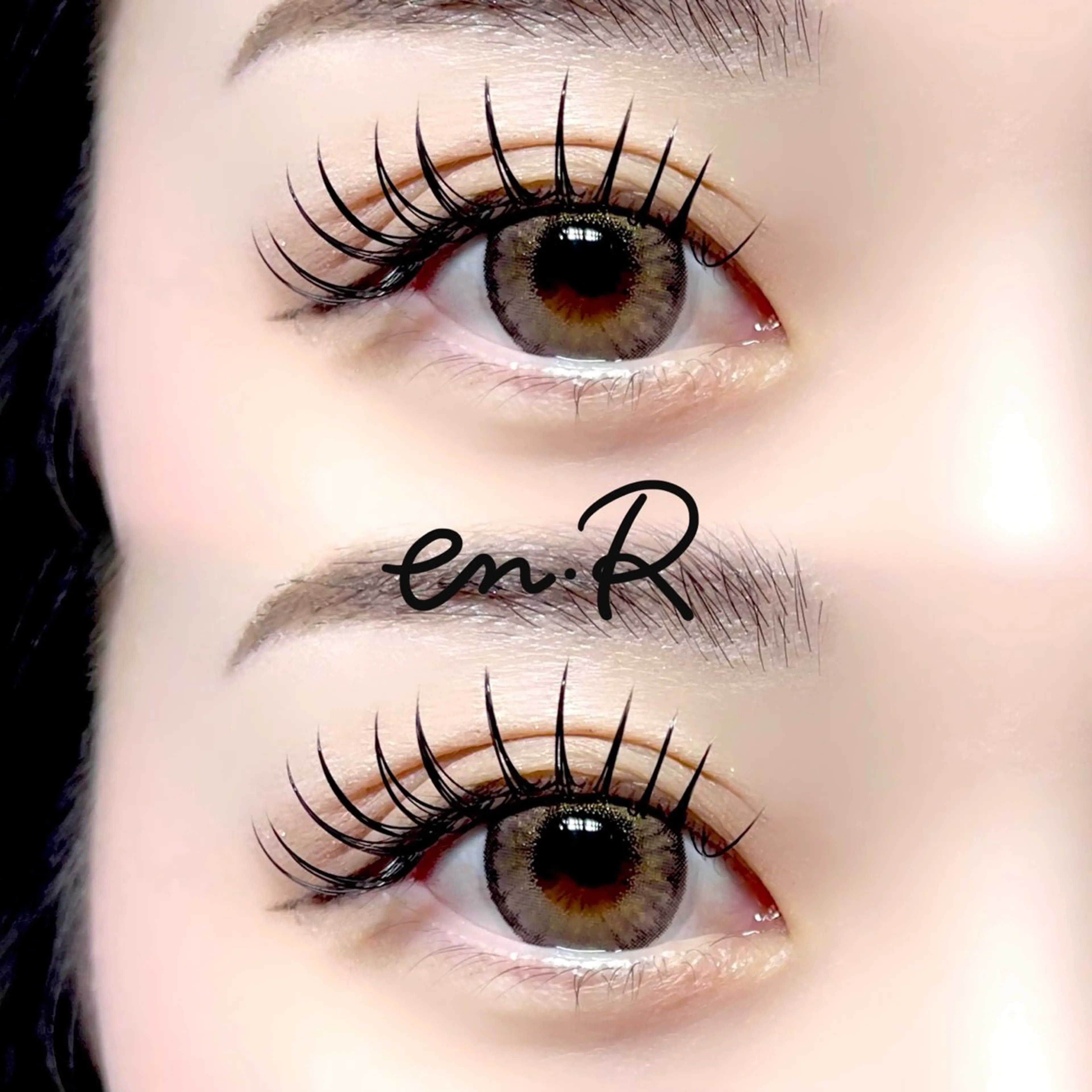 💖人気No. 1🎀フラットラッシュ［140本］長持ちコーティング付き🧸🫧の写真