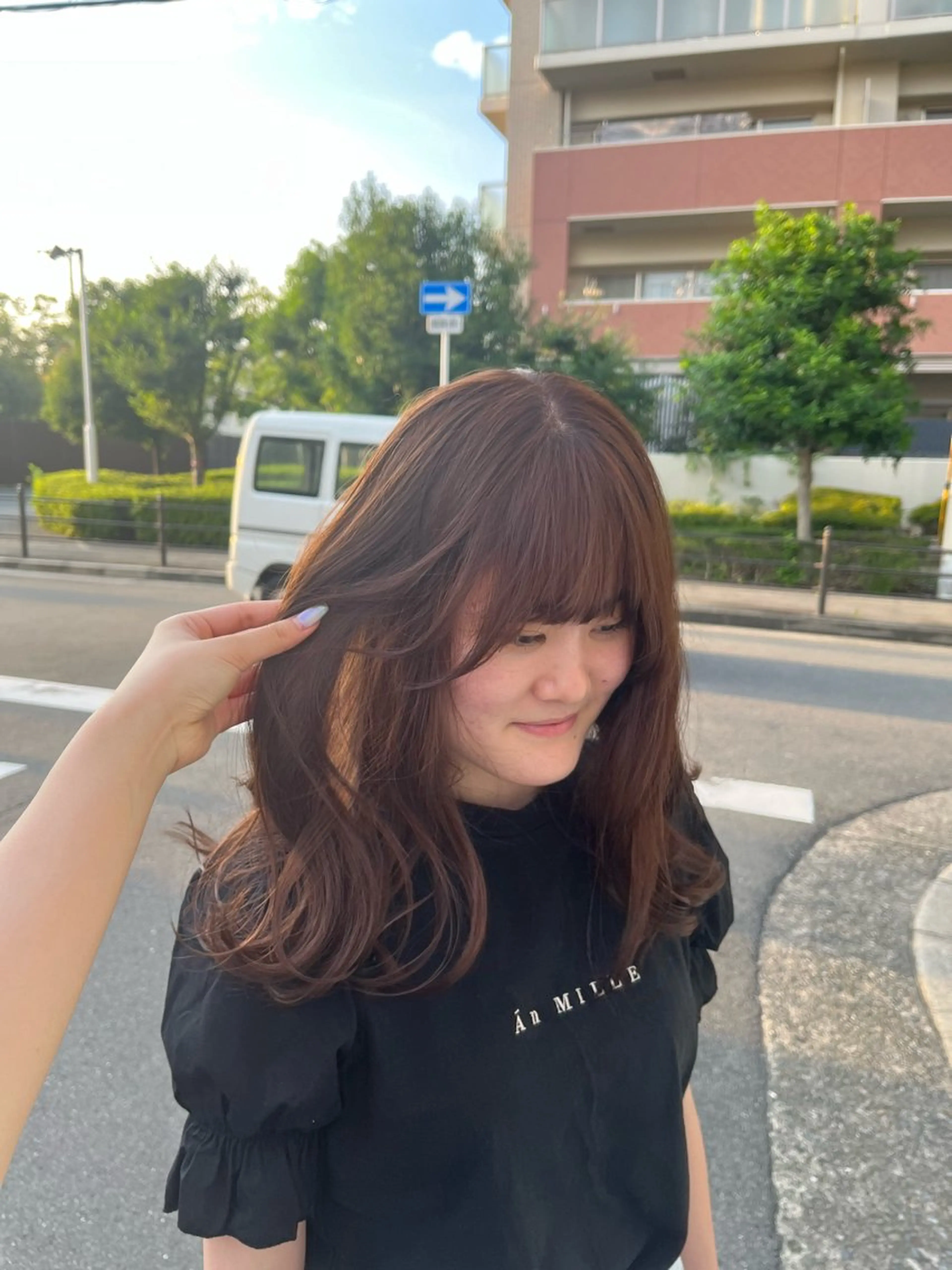 セミロング madoka 🍀のヘアスタイル