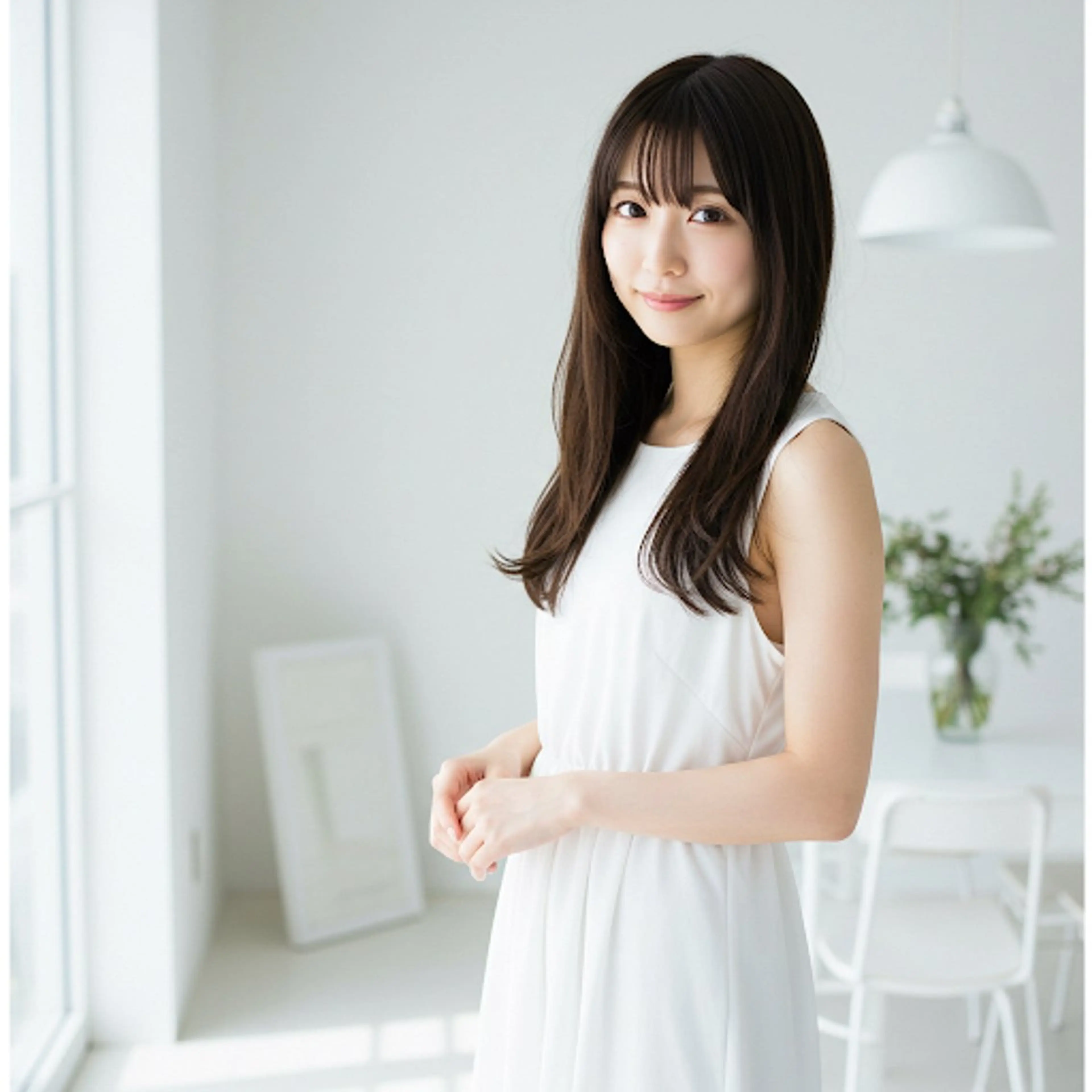 セミロング カット ヘアカラー トリートメント ヘッドスパ ✂︎ ｼﾝﾀｸ ✂︎のヘアスタイル