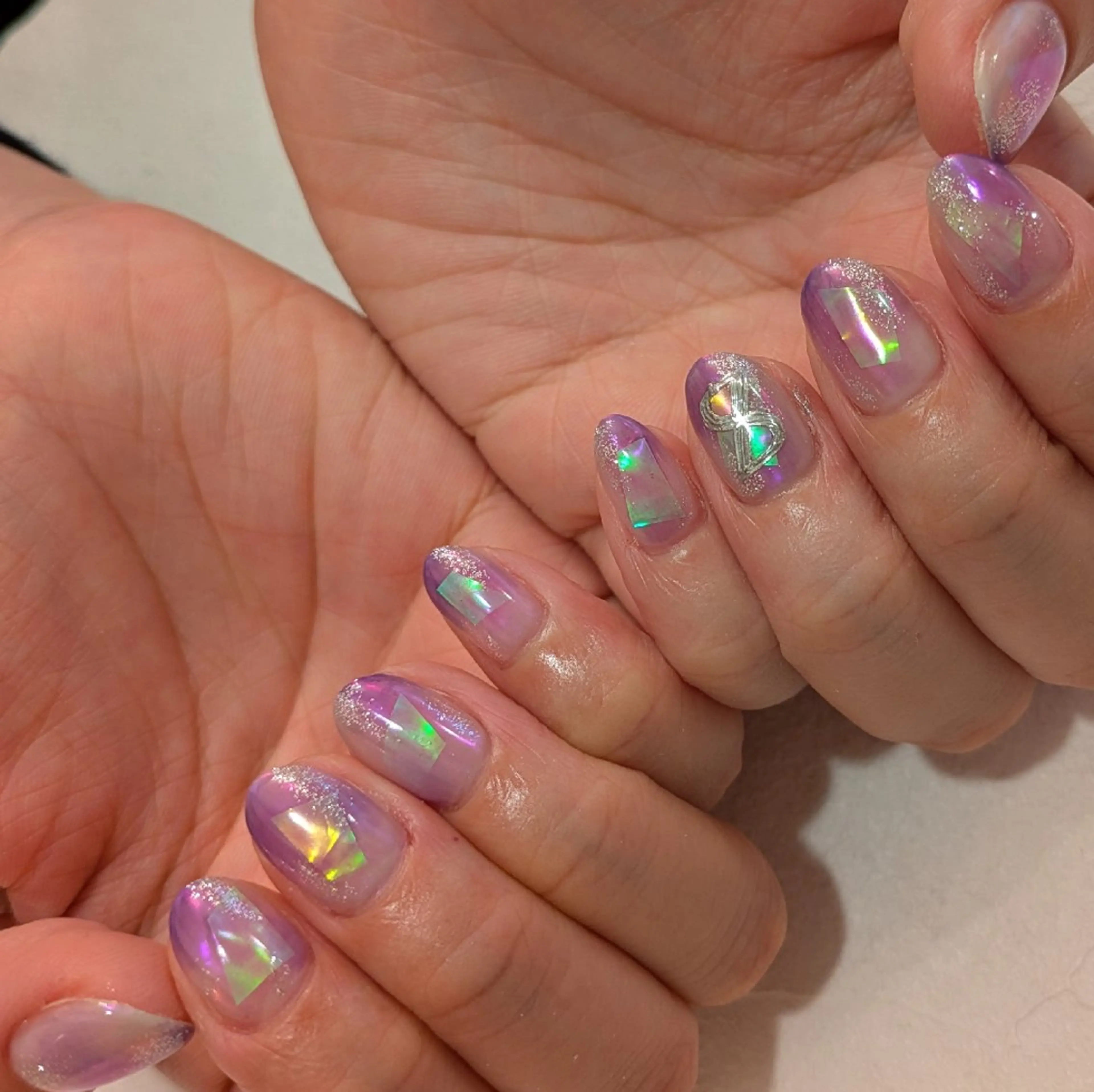 ネイル ニュアンスネイル ジェヌインネイル 河内のネイルデザイン