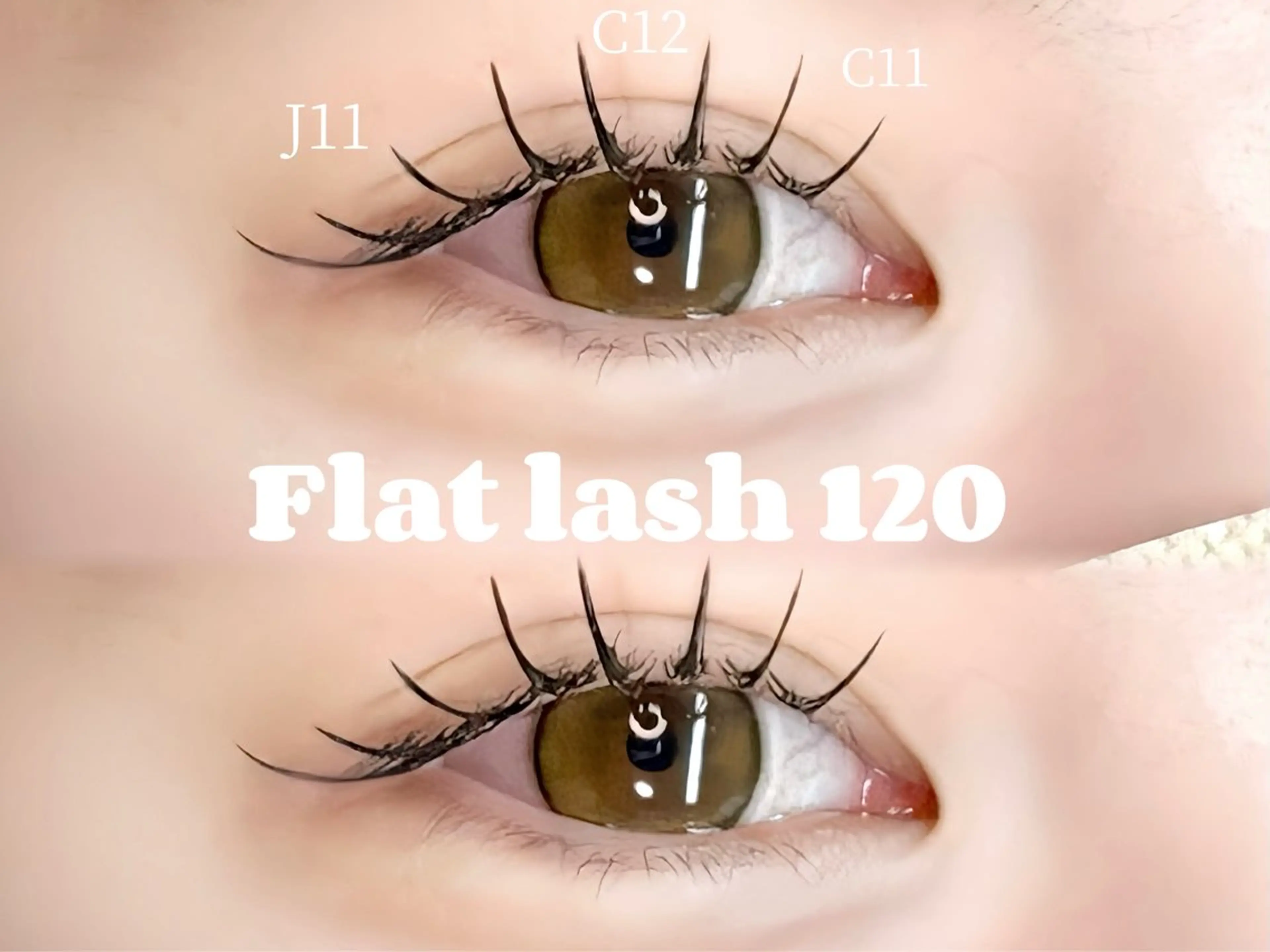 マツエク・マツパ 束感まつ毛 フラットラッシュ 韓国風マツエク マツエク Chisato🤍池 袋/マツパ/マツエクのマツエク・マツパデザイン