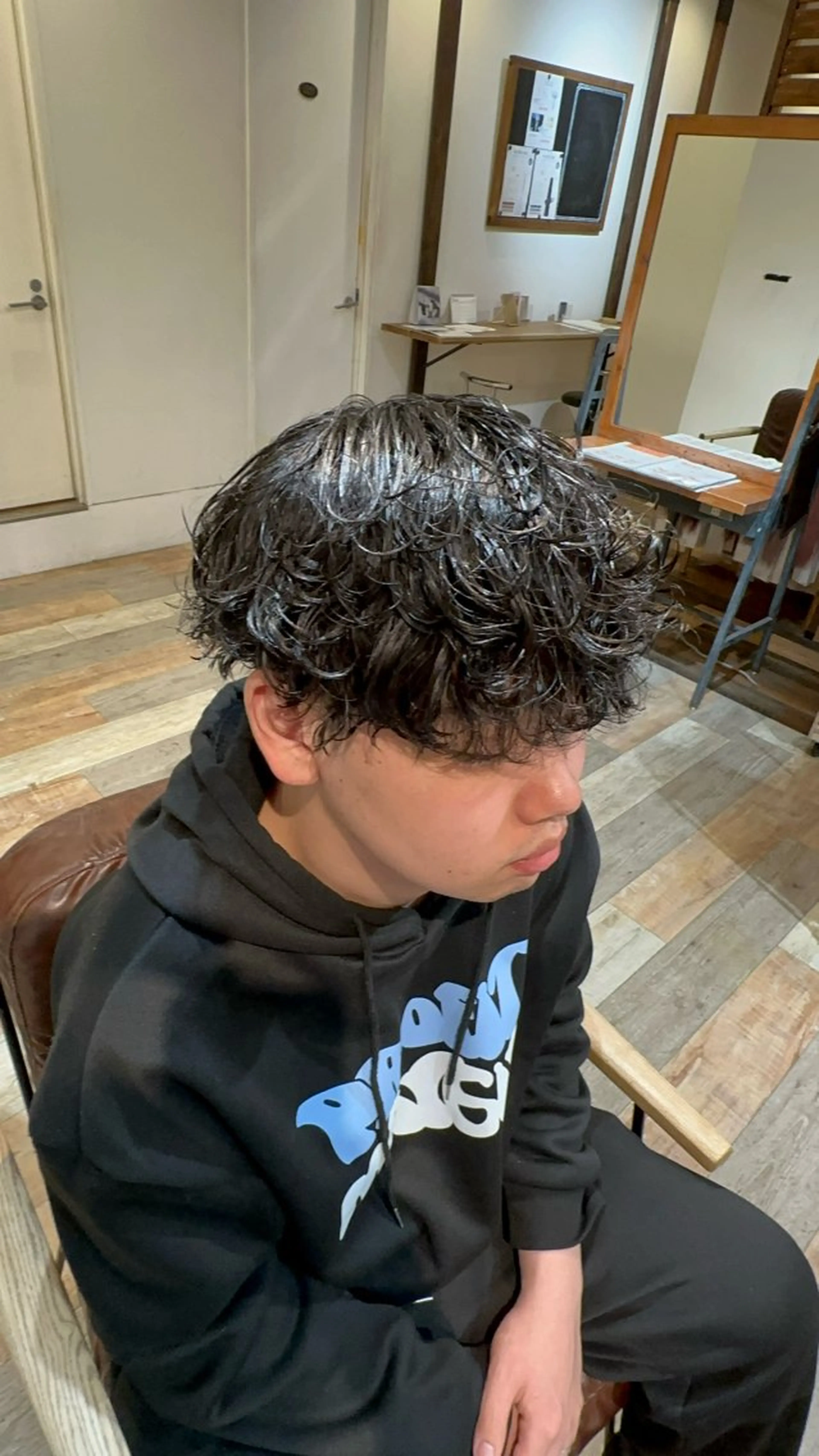 【メンズ限定】似合わせカット+シャドウパーマの写真