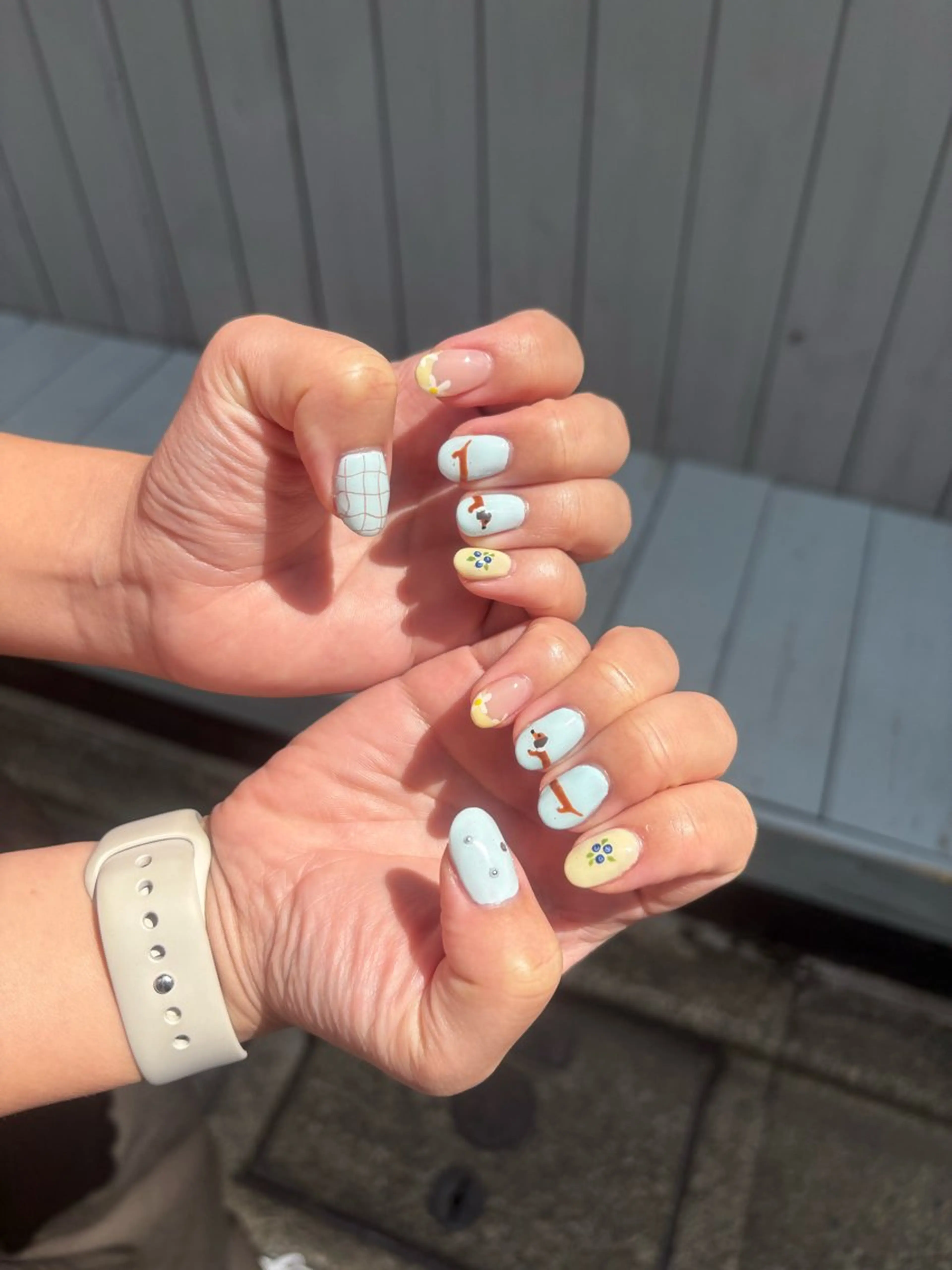 ネイル 持ち込み ハンドネイル atacca/ Saho.パラジェルのネイルデザイン