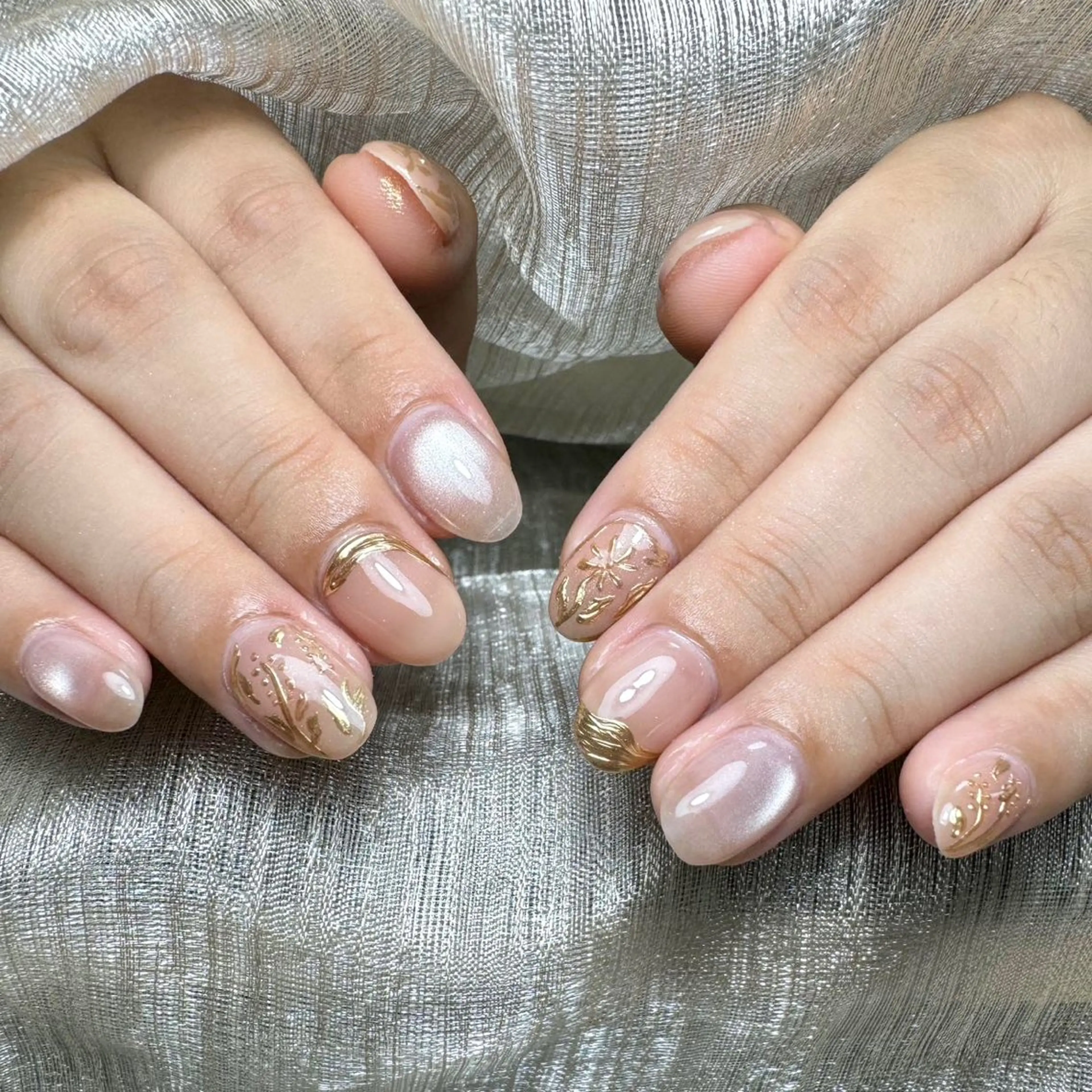 ネイル 持ち込み ハンドネイル ハンドケア ⭐️Syu Rei⭐️のネイルデザイン