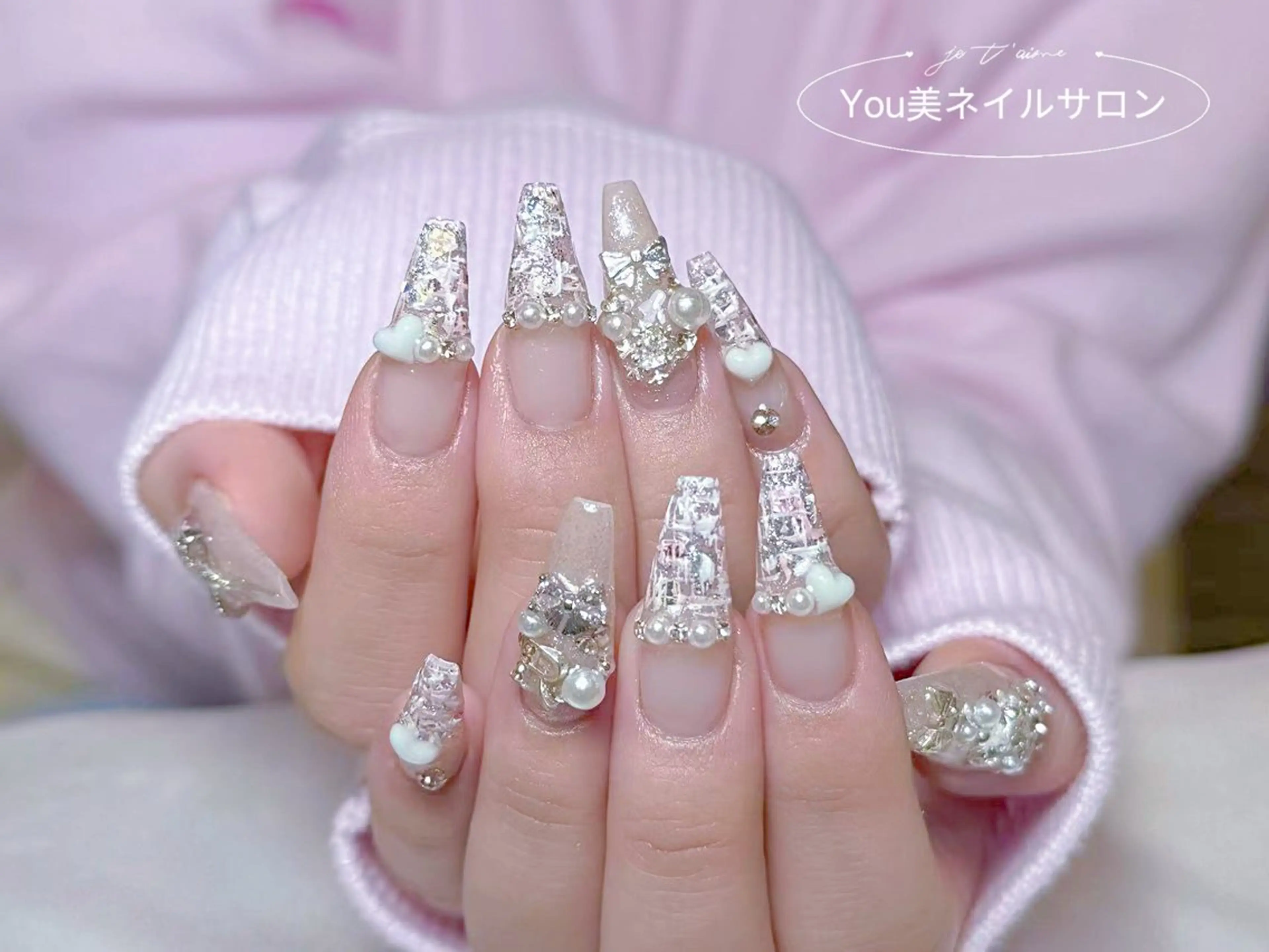 ネイル ハンドネイル ハンドケア sunnynail 小桃のネイルデザイン