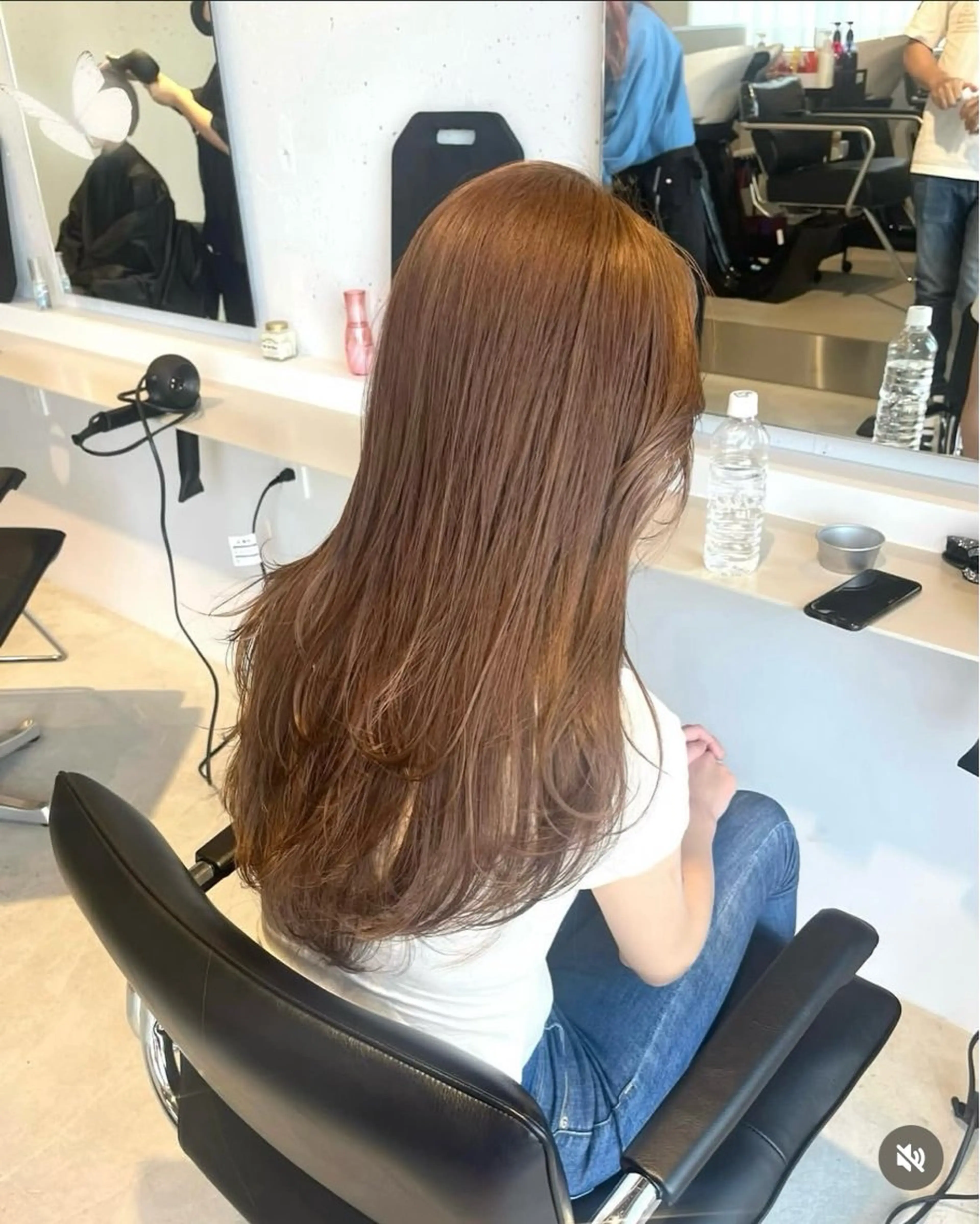 ロング 山田 優香のヘアスタイル