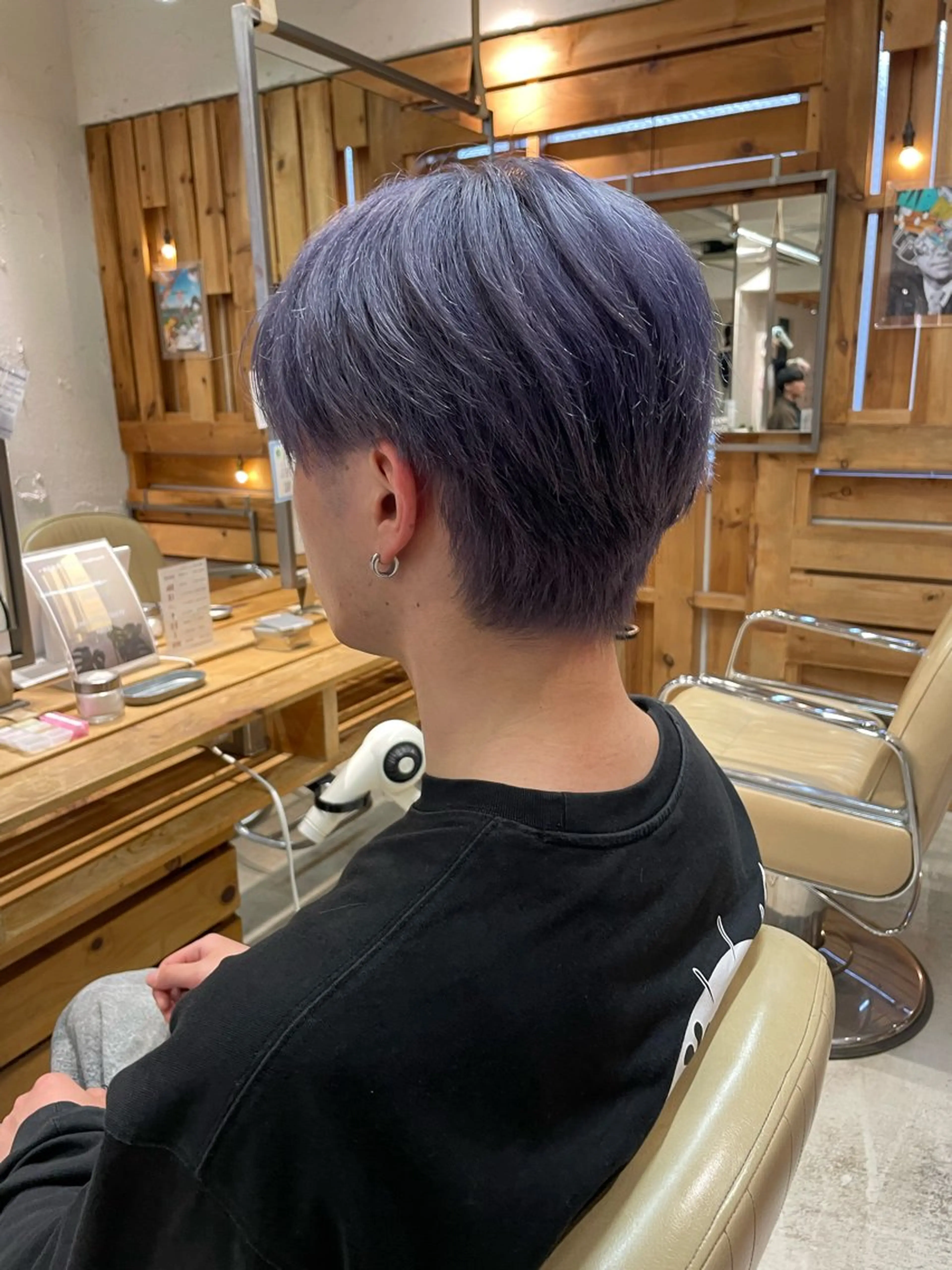 カラー メンズ ユイナ ★暖色/レイヤー★のヘアスタイル