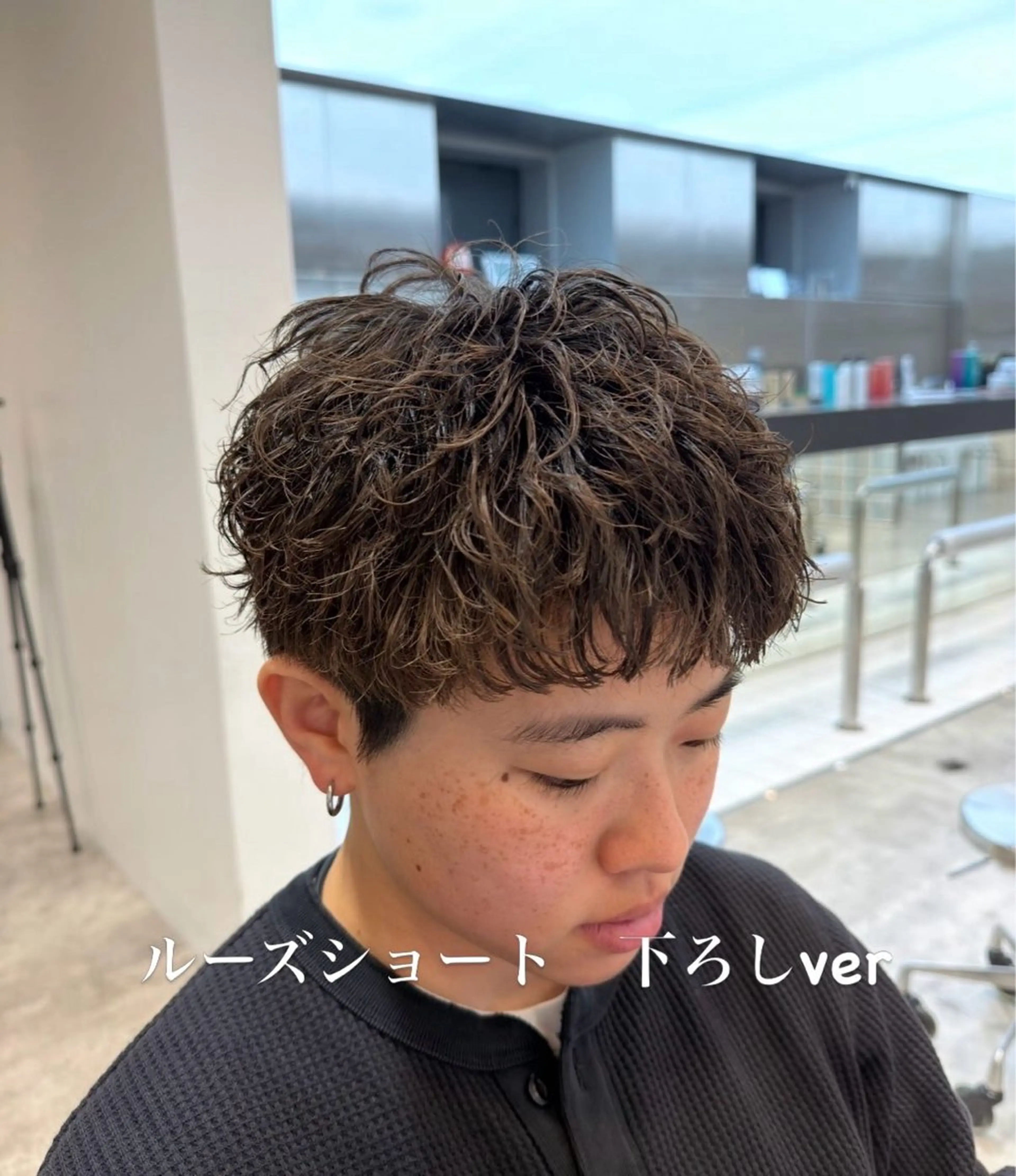 ショート パーマ カット パーマ fifth 児玉達哉 当日予約🙆のヘアスタイル