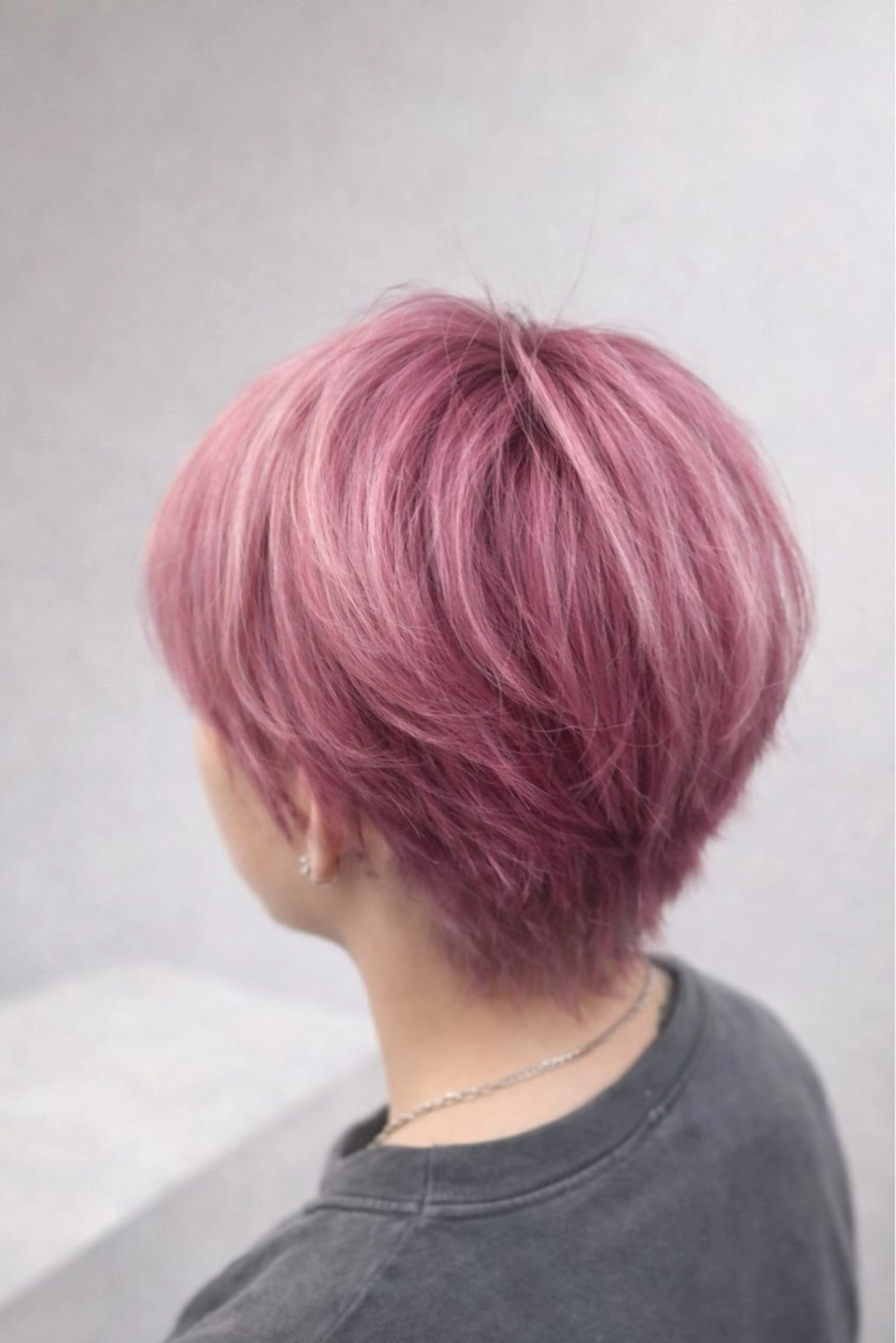 ショート メンズ ハイトーン/メンズ パーマ👾ますのヘアスタイル