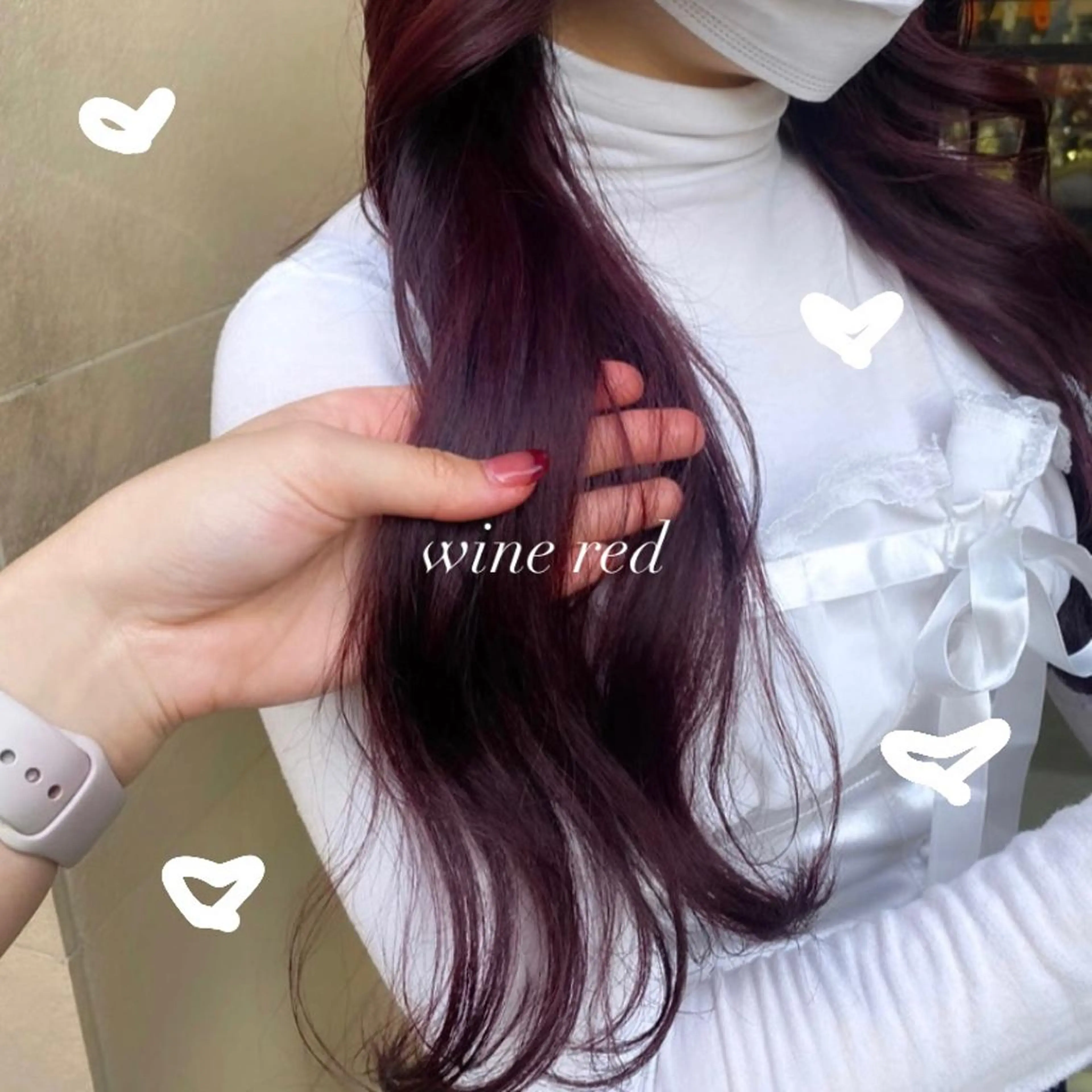 ロング ヘアカラー fameu / hinaのヘアスタイル