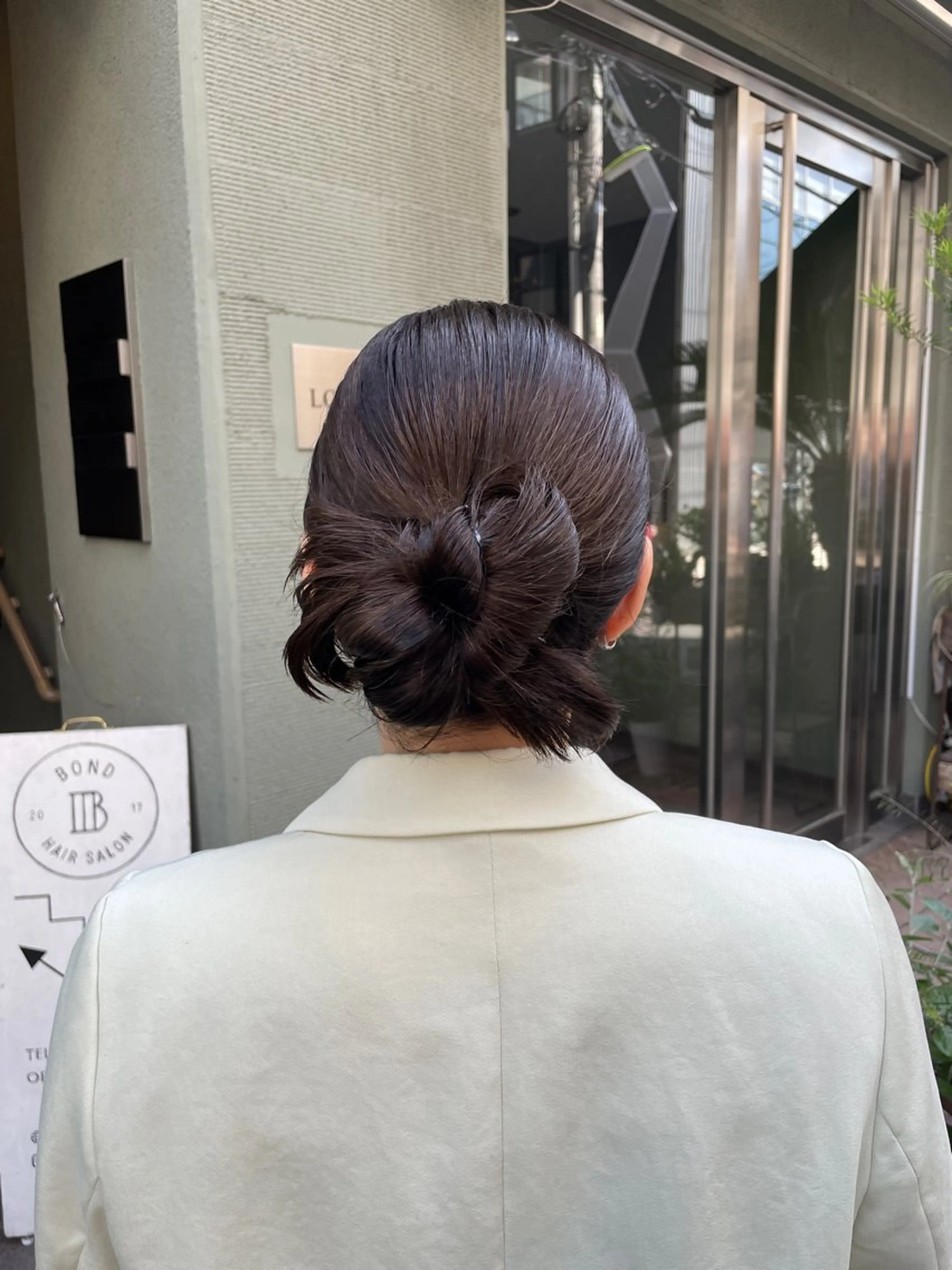 ミディアム ヘアアレンジ ヘアセット HARUKA /ボブカットのヘアスタイル