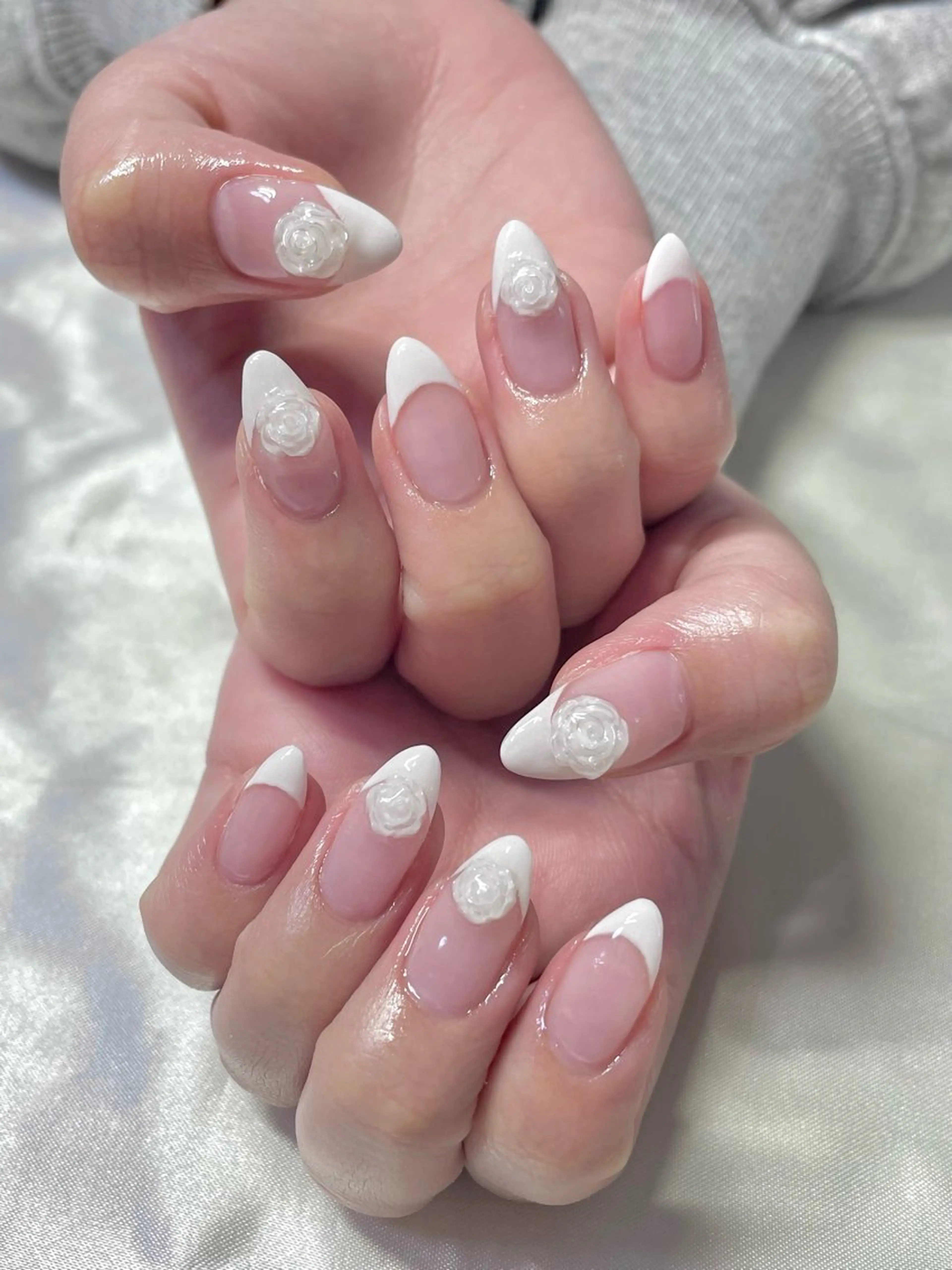 ネイル 長さ出し ハンドネイル RUMI nailのネイルデザイン