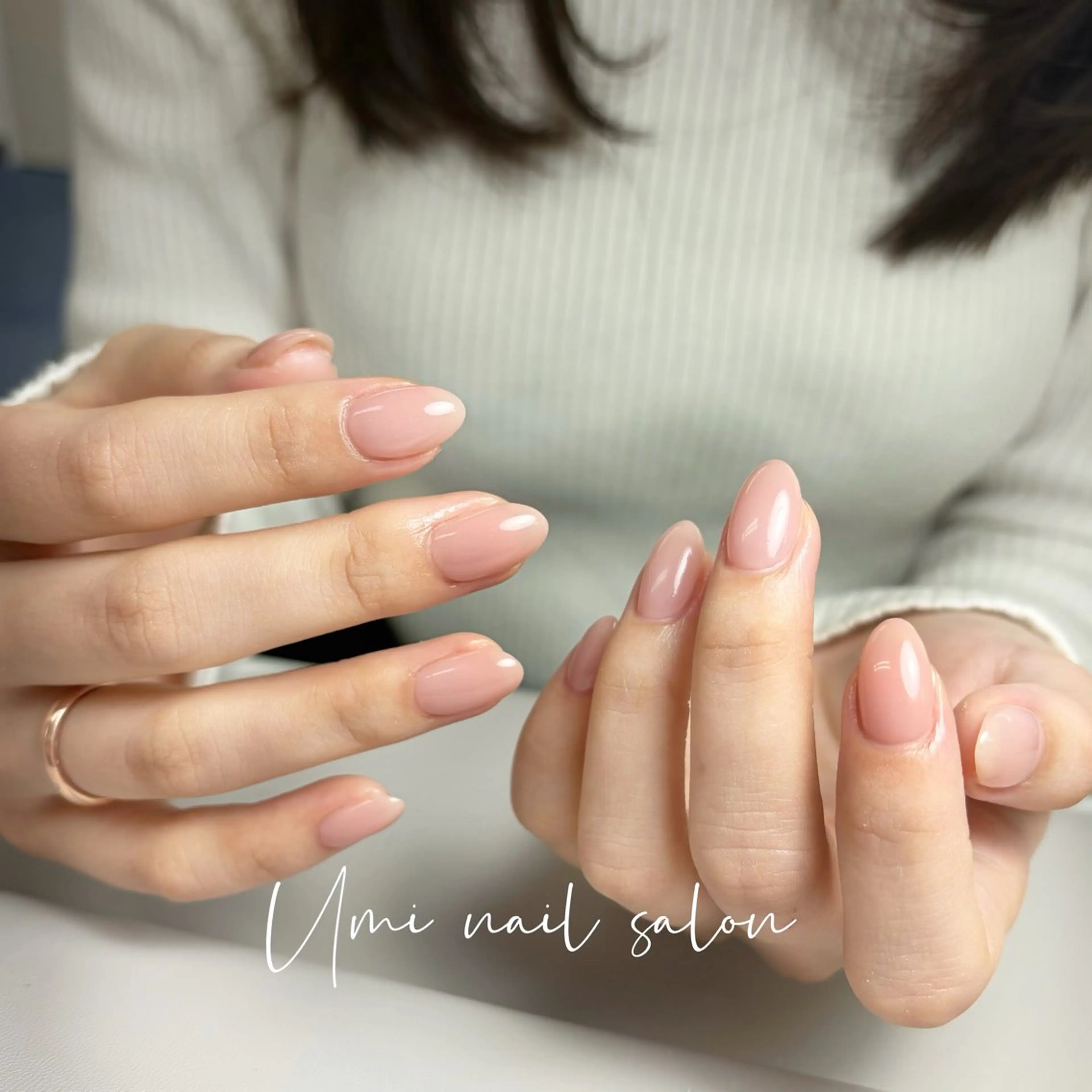 ネイル クリアネイル 成人式 長さ出し フラッシュネイル フットネイル Umi nail Salon所属・Umi.せい 🫧のネイルデザイン