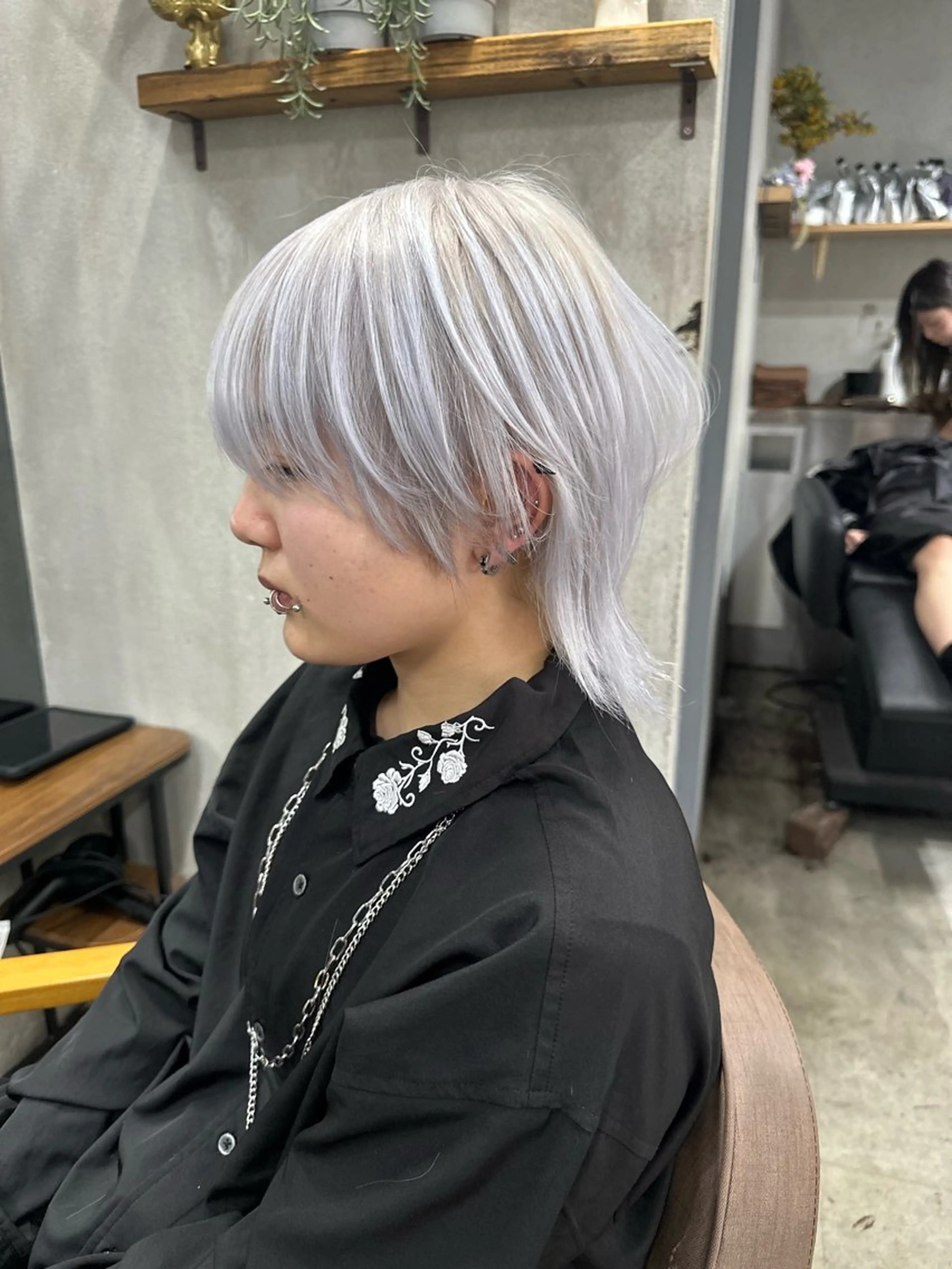 ショート カット ヘアカラー トリートメント AiM エイム　韓国レイヤーのヘアスタイル