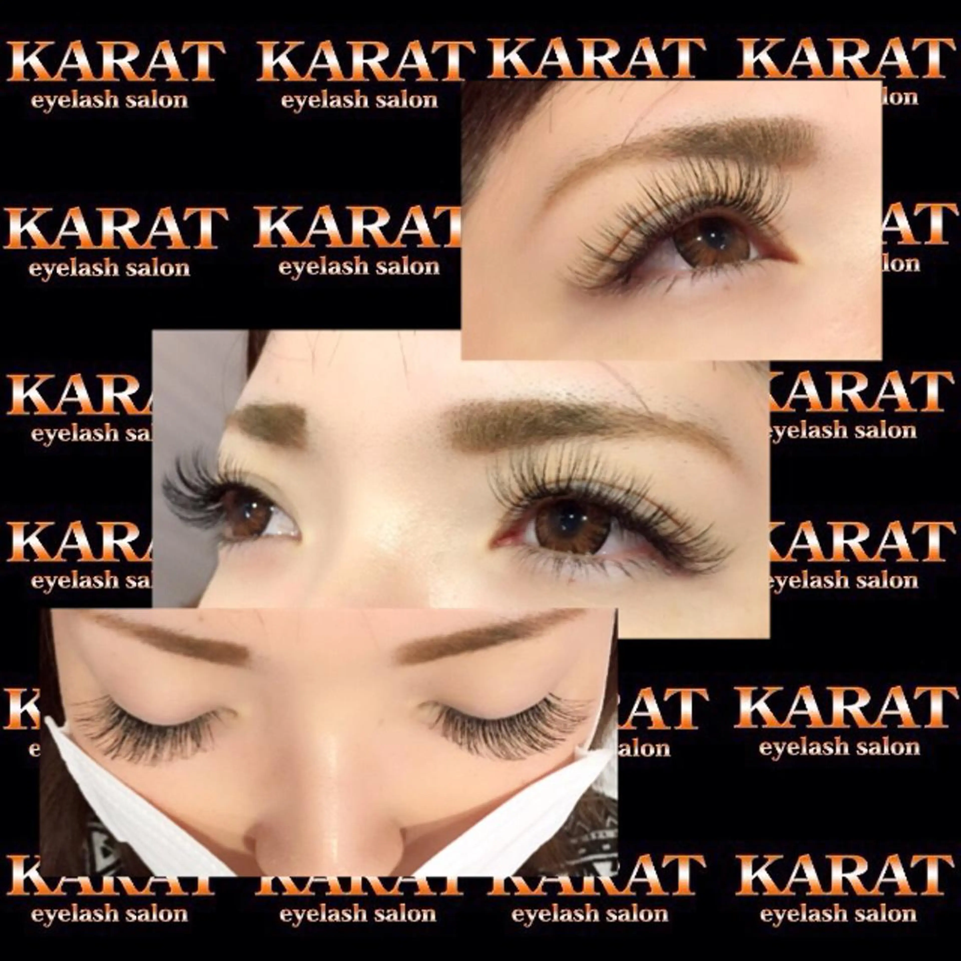マツエク・マツパ Cカール Dカール ボリュームラッシュ ★KAEDE★伊勢崎 【KARAT】のマツエク・マツパデザイン