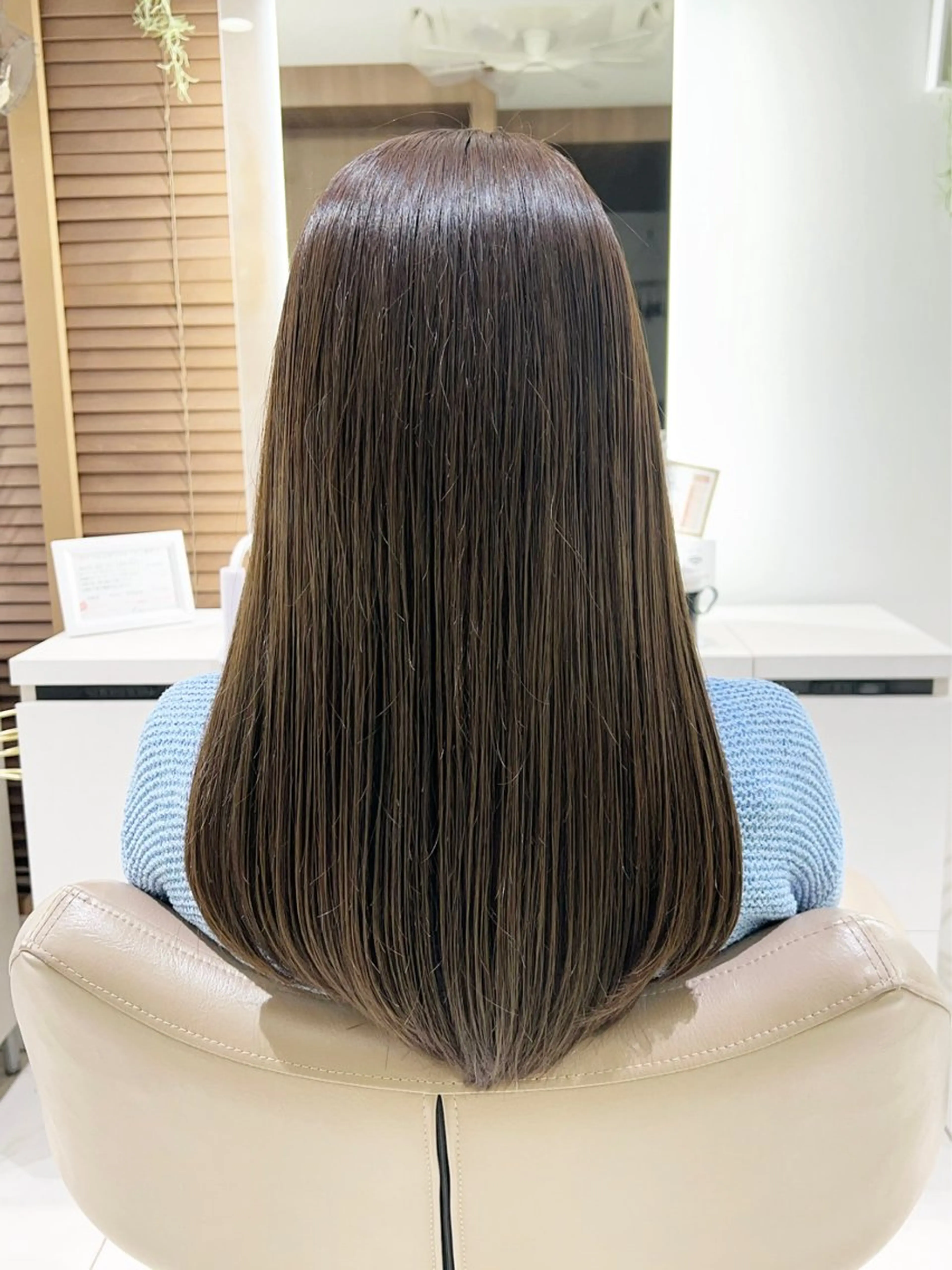 ロング トリートメント カット トリートメント 三箇島陽香/髪質改善 クロスパーマ縮毛矯正のヘアスタイル