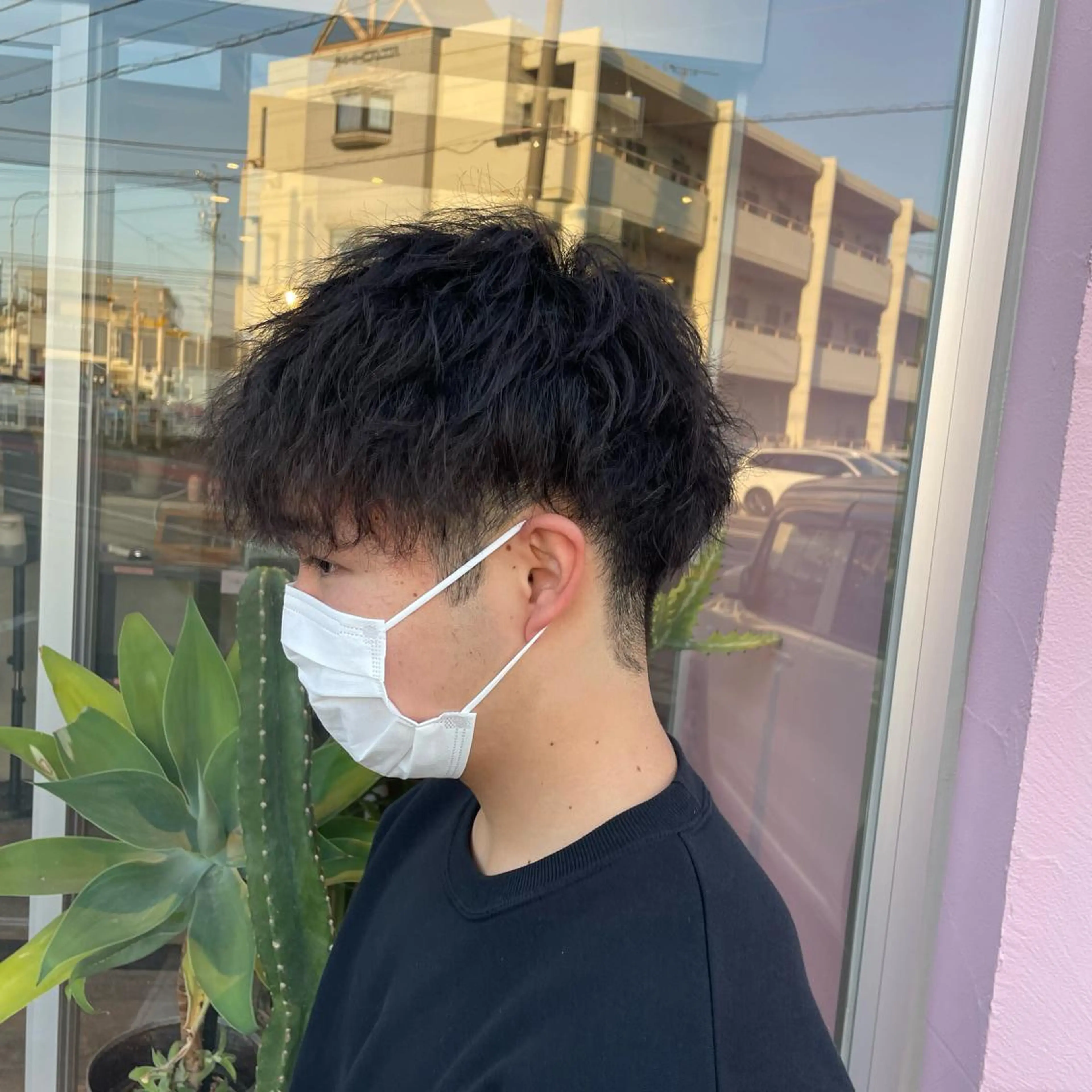 メンズ ベージュ/透明感/ 桃子🎀のヘアスタイル