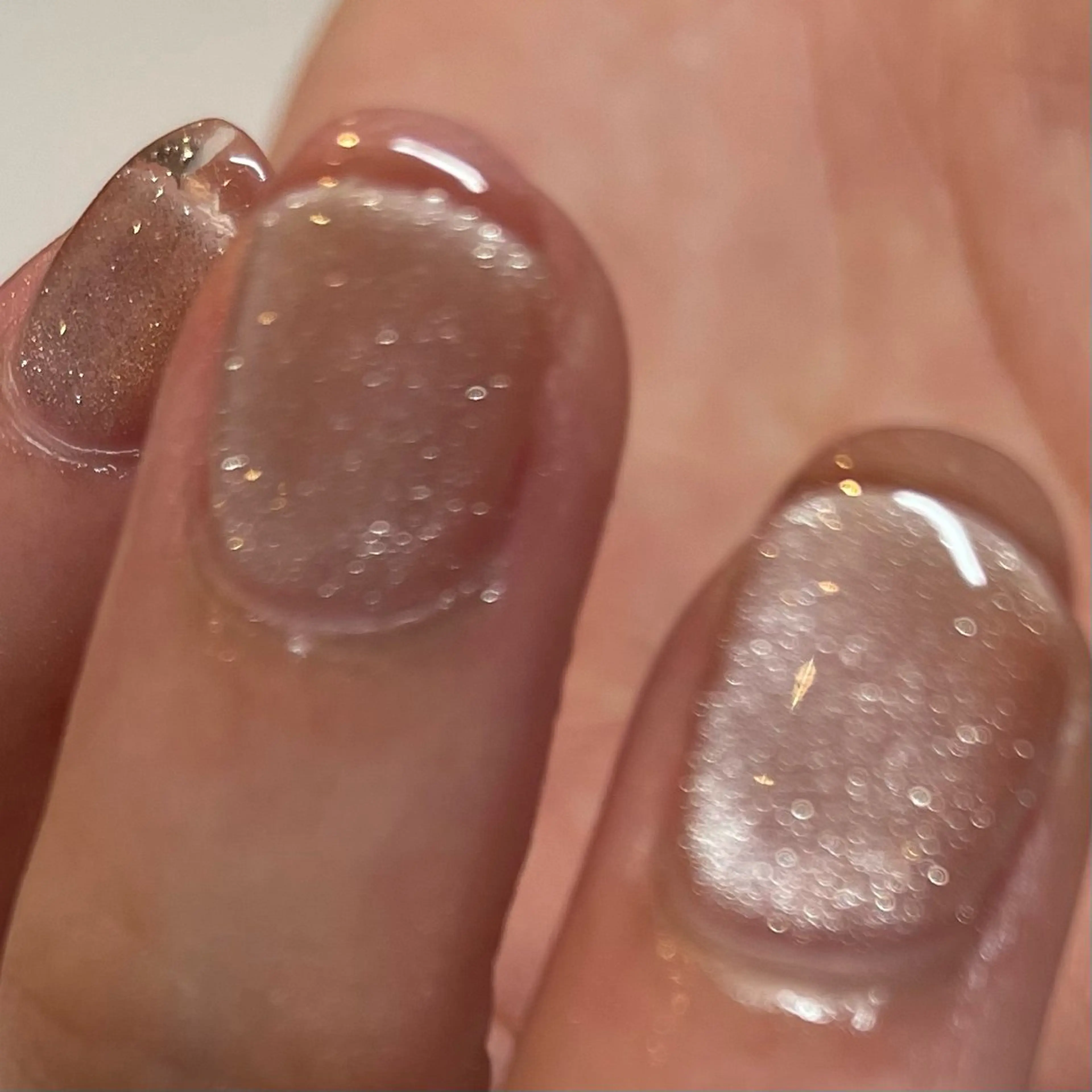 クリアフレンチネイル🫧の写真